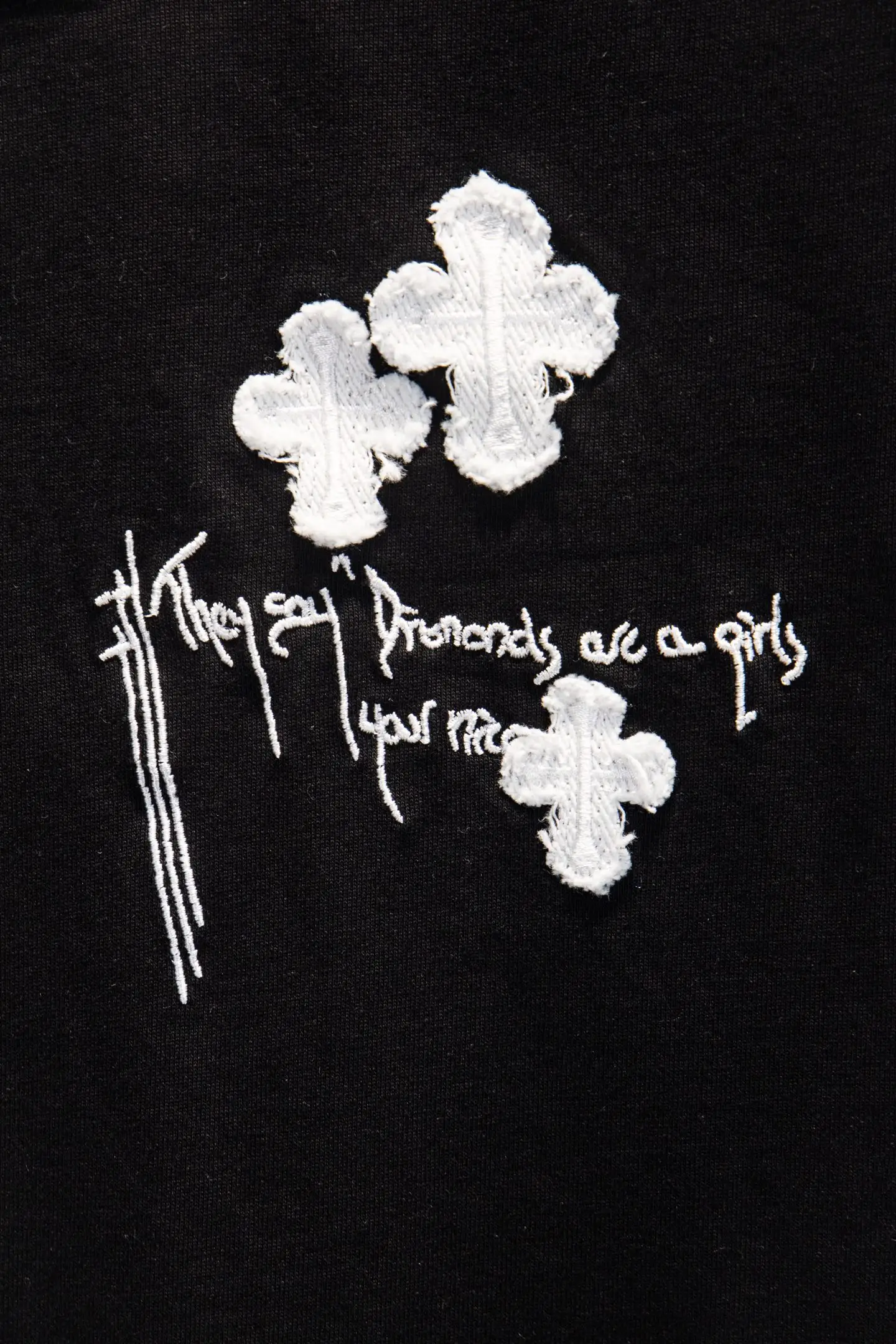 Logo Patch Embroidered Oversized T-Shirt D13514957 — view 4