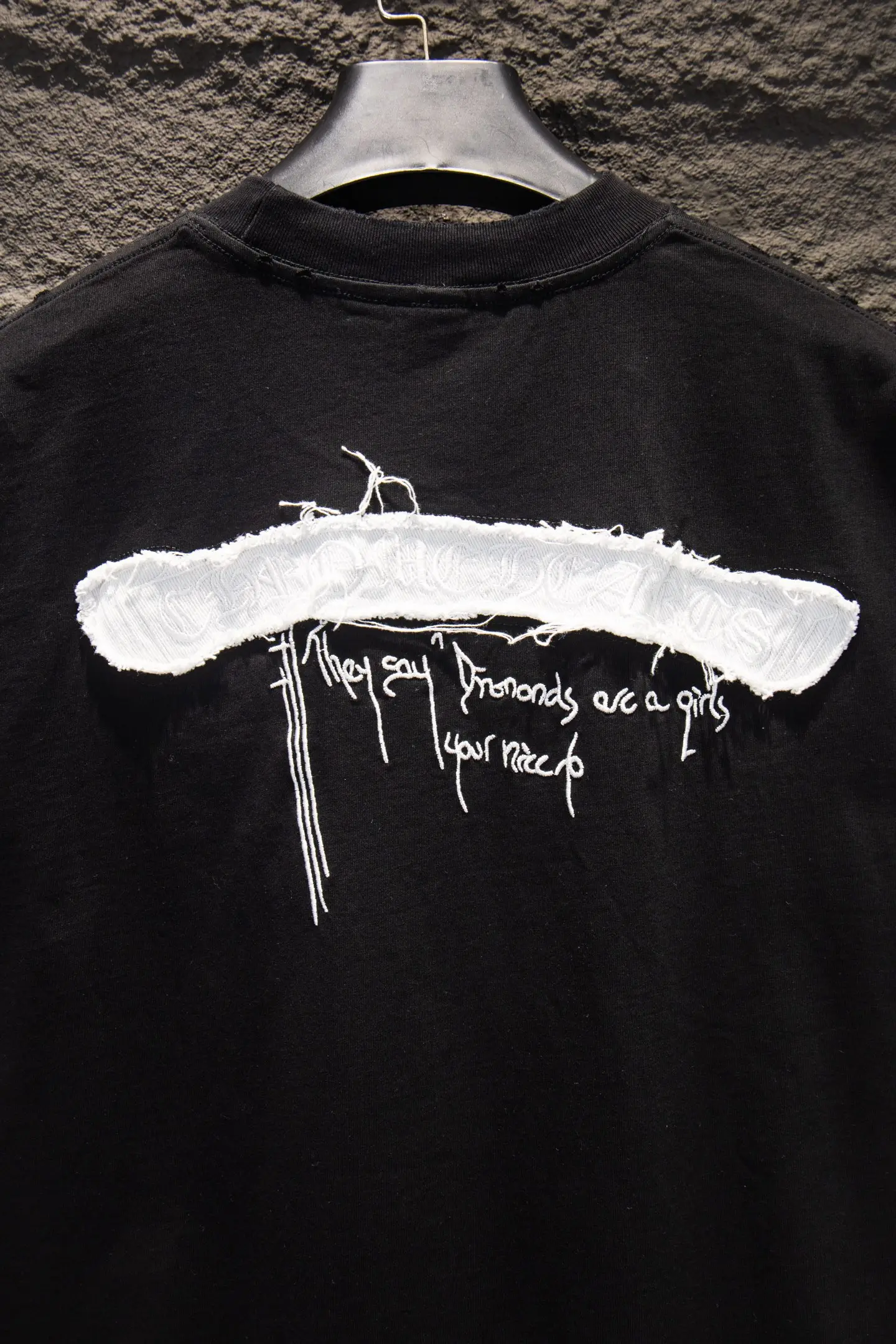 Logo Patch Embroidered Oversized T-Shirt D13514957 — view 5