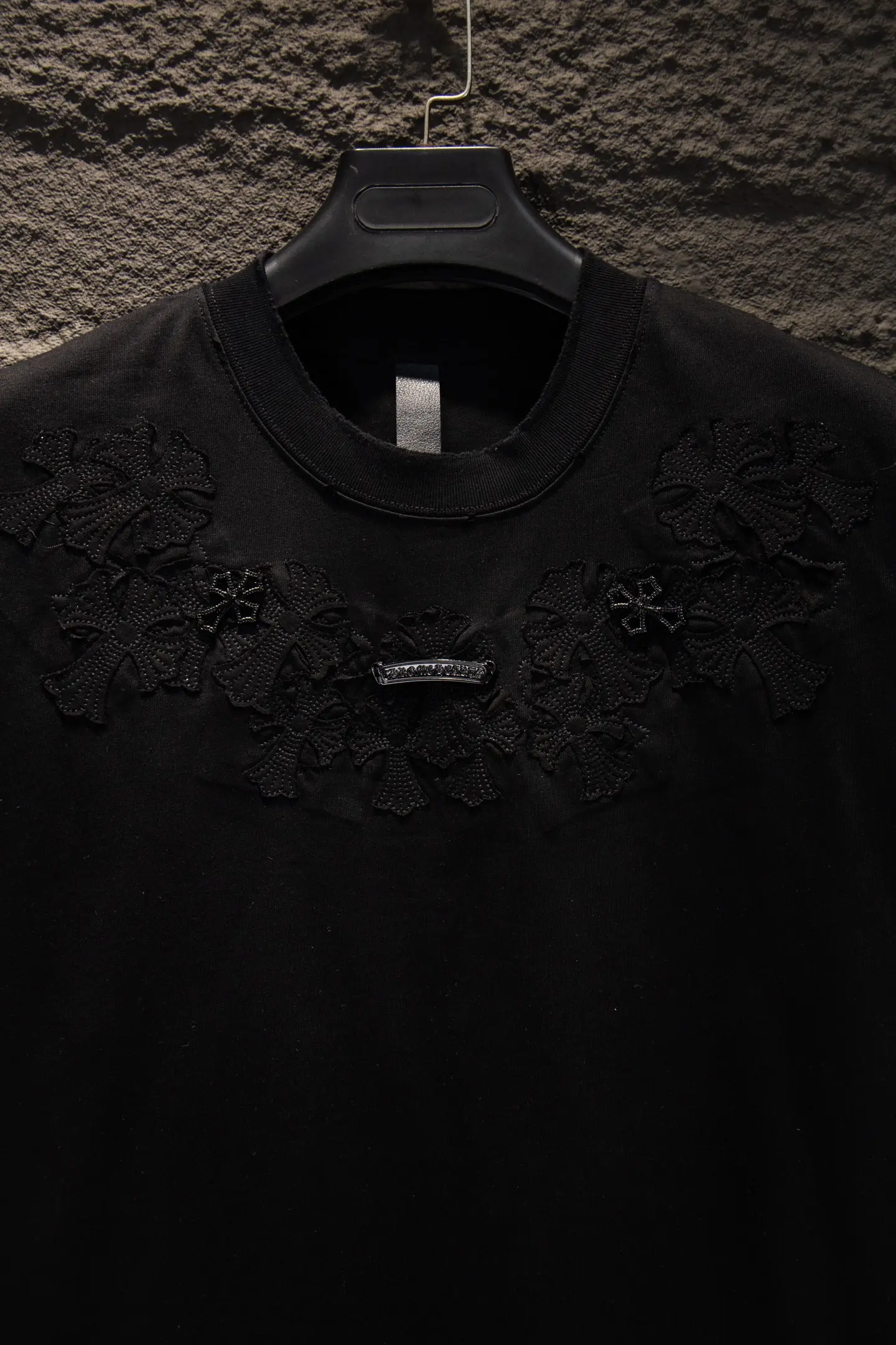 Embellished Oversized Cotton T-Shirt D14514955 — view 3