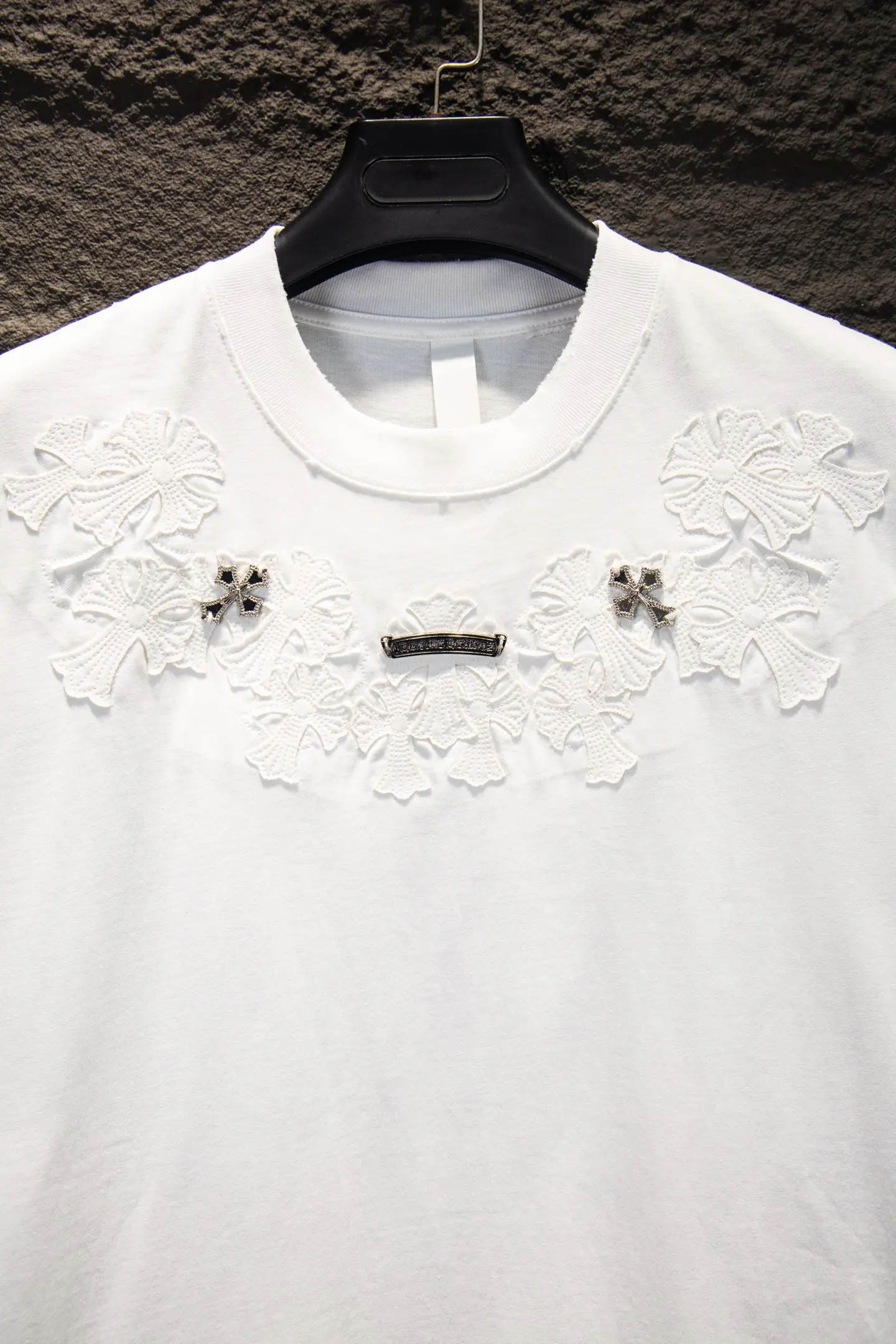 Embellished Oversized Cotton T-Shirt D14514954 — view 3