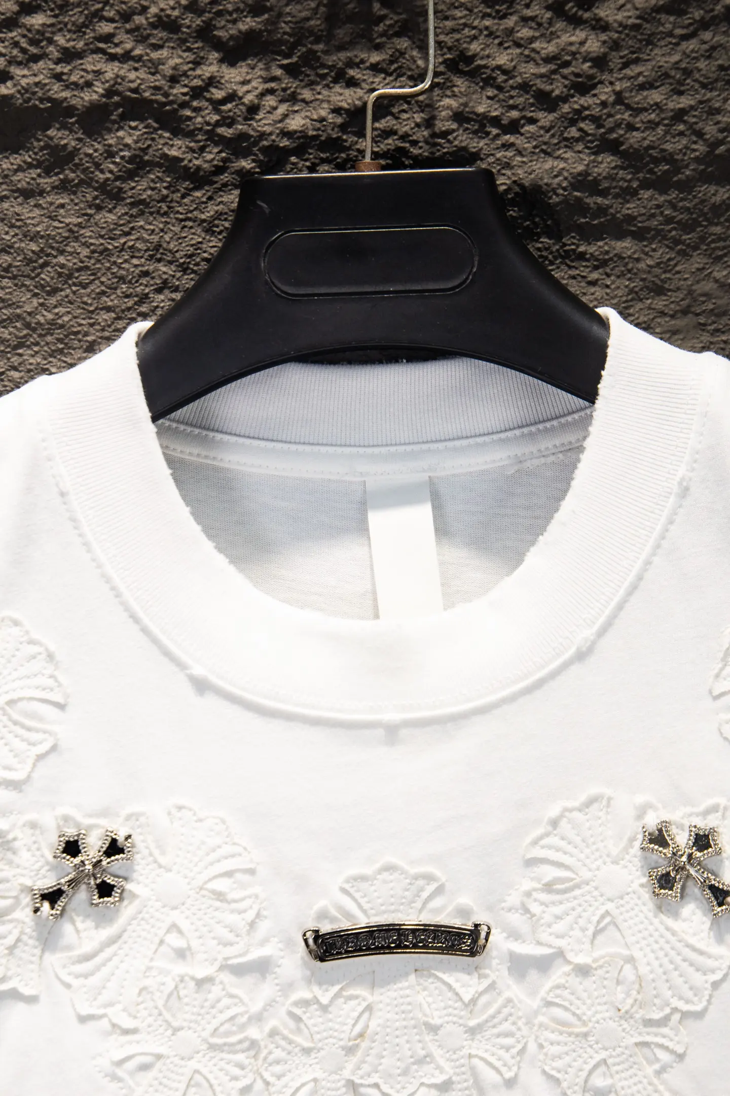 Embellished Oversized Cotton T-Shirt D14514954 — view 4