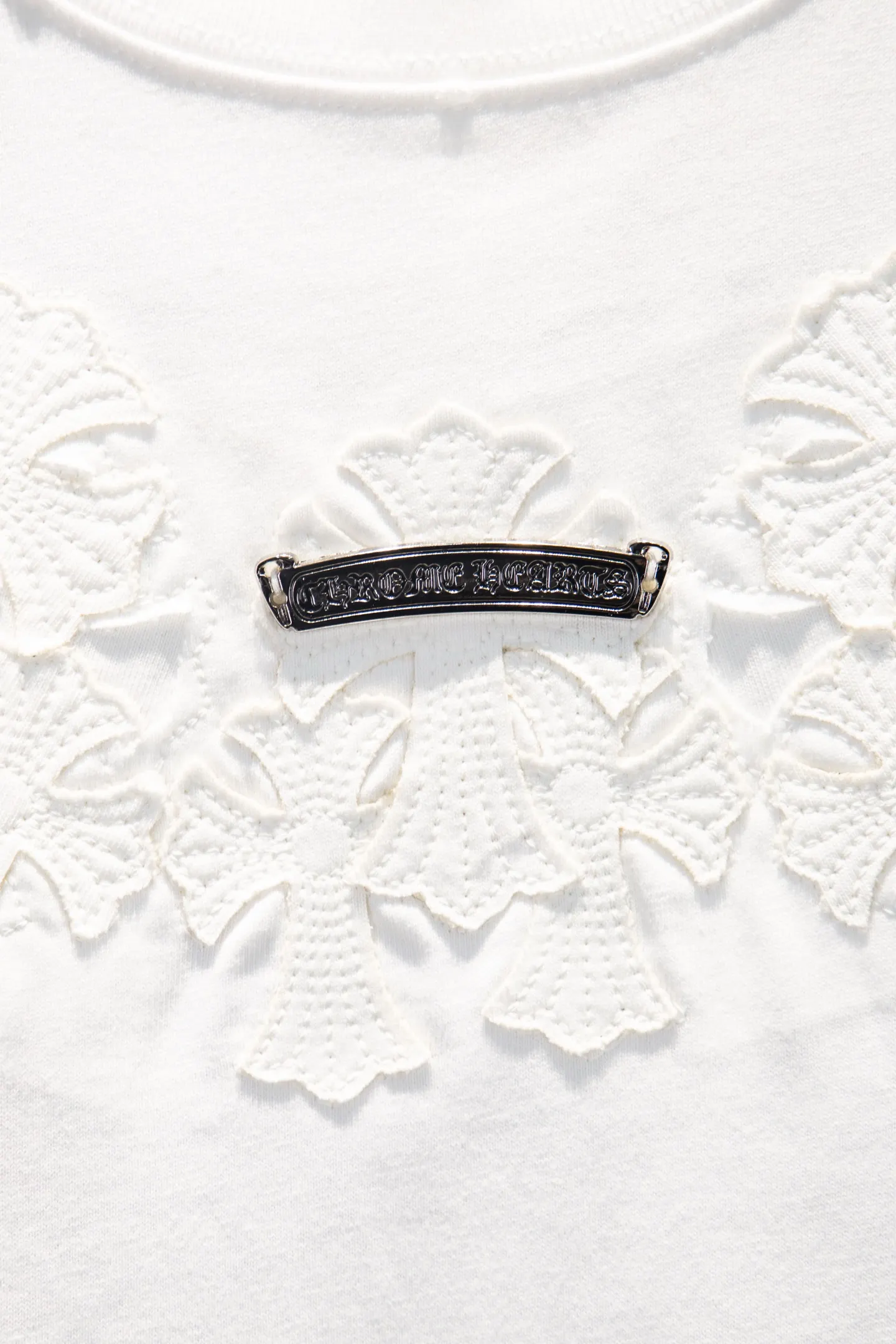 Embellished Oversized Cotton T-Shirt D14514954 — view 7