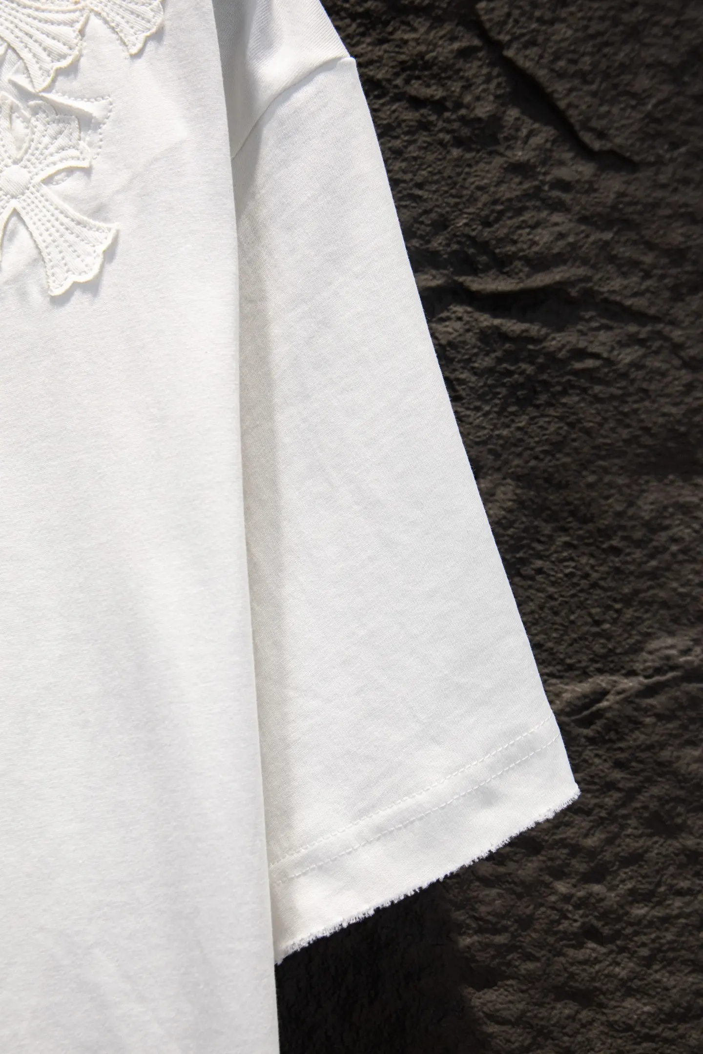 Embellished Oversized Cotton T-Shirt D14514954 — view 8