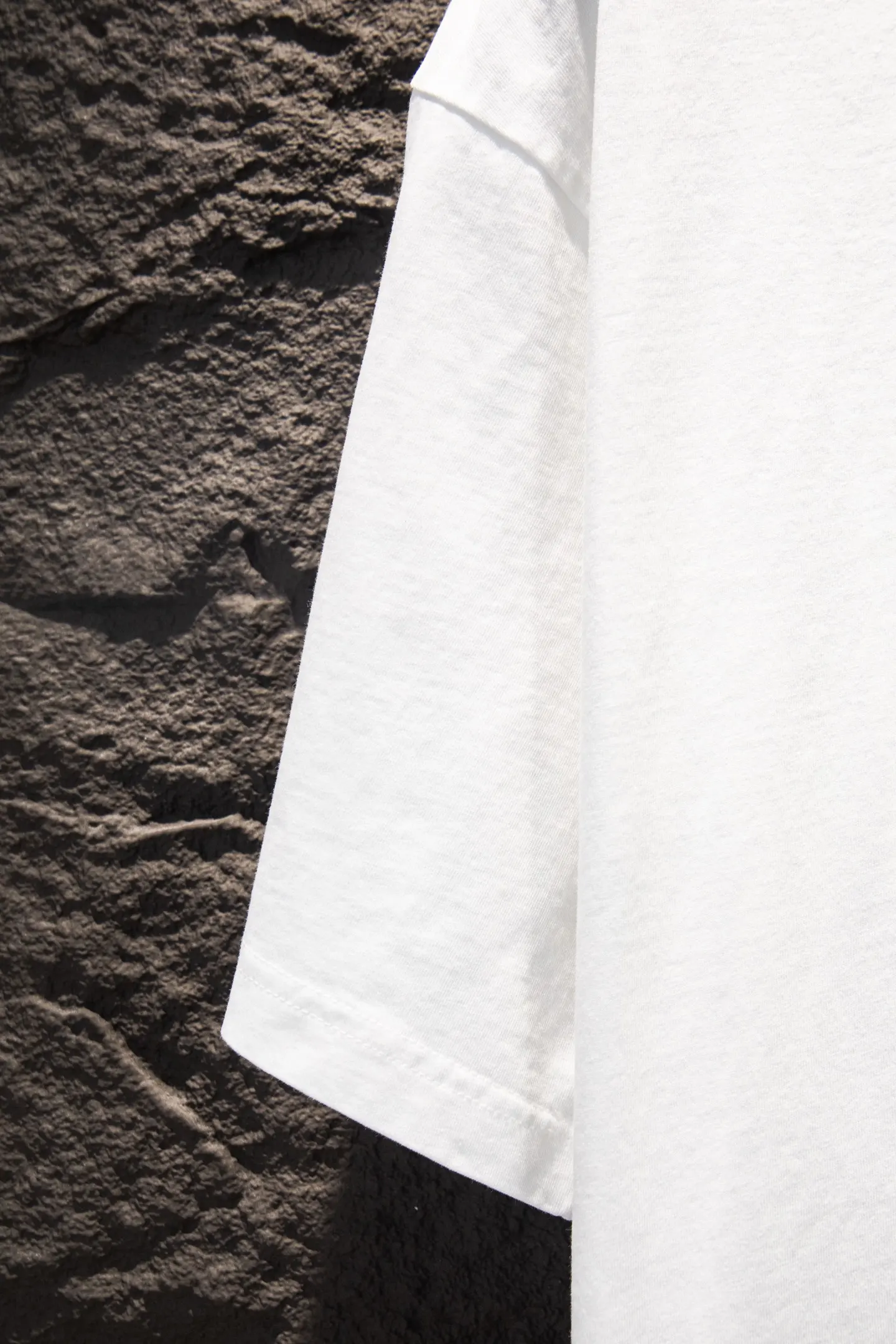 Embroidered Patch Oversized Cotton T-Shirt D13514952 — view 6