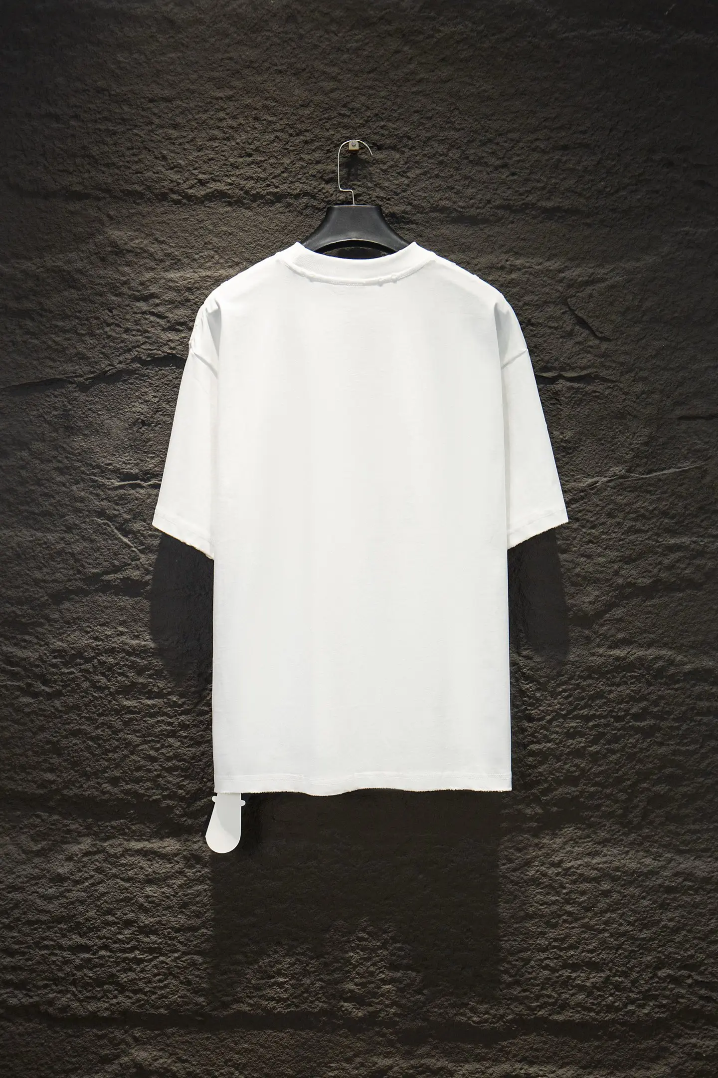 Embroidered Distressed Oversized T-Shirt D12514950 — view 2