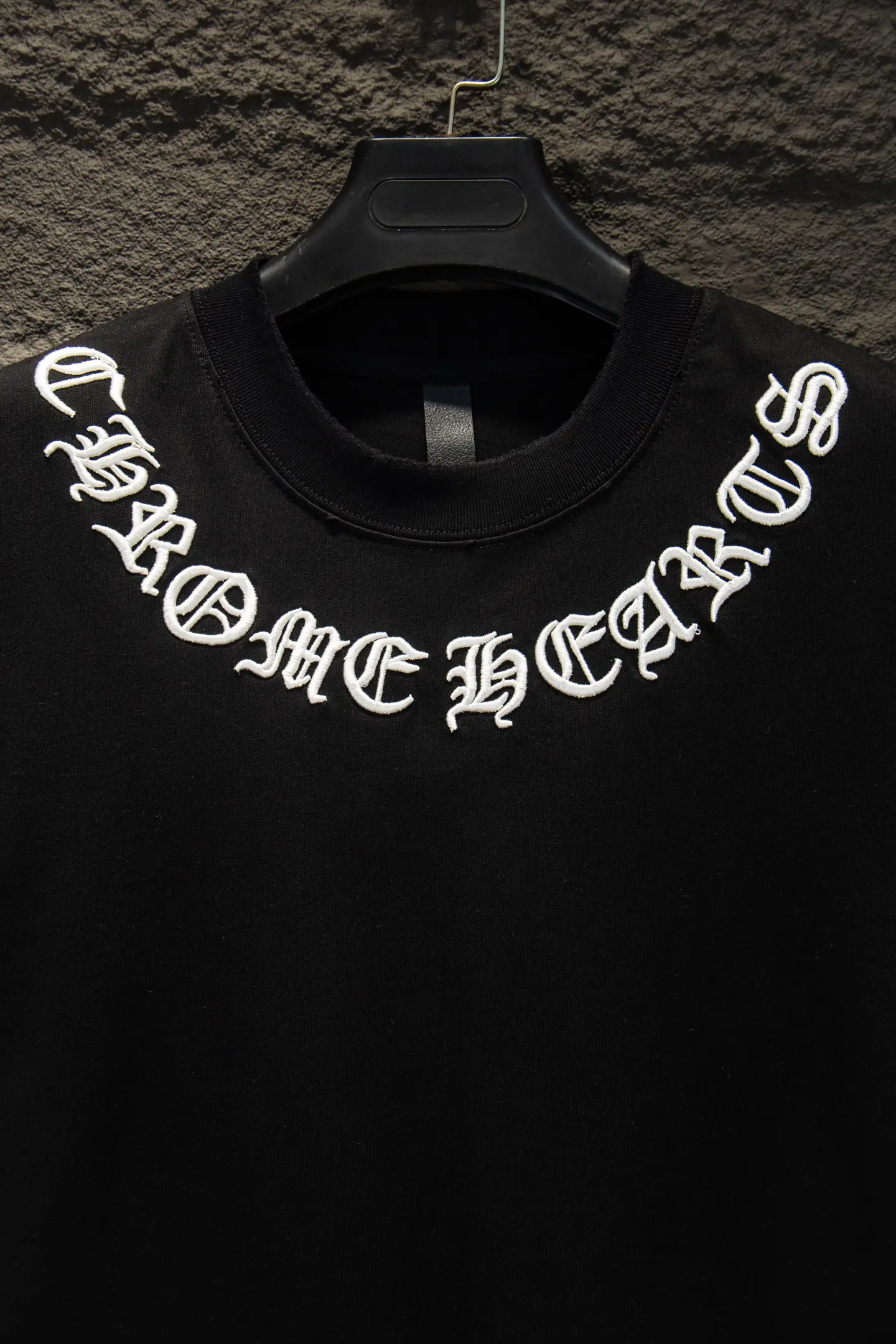 Embroidered Logo Oversized Cotton T-Shirt D12514951 — view 3
