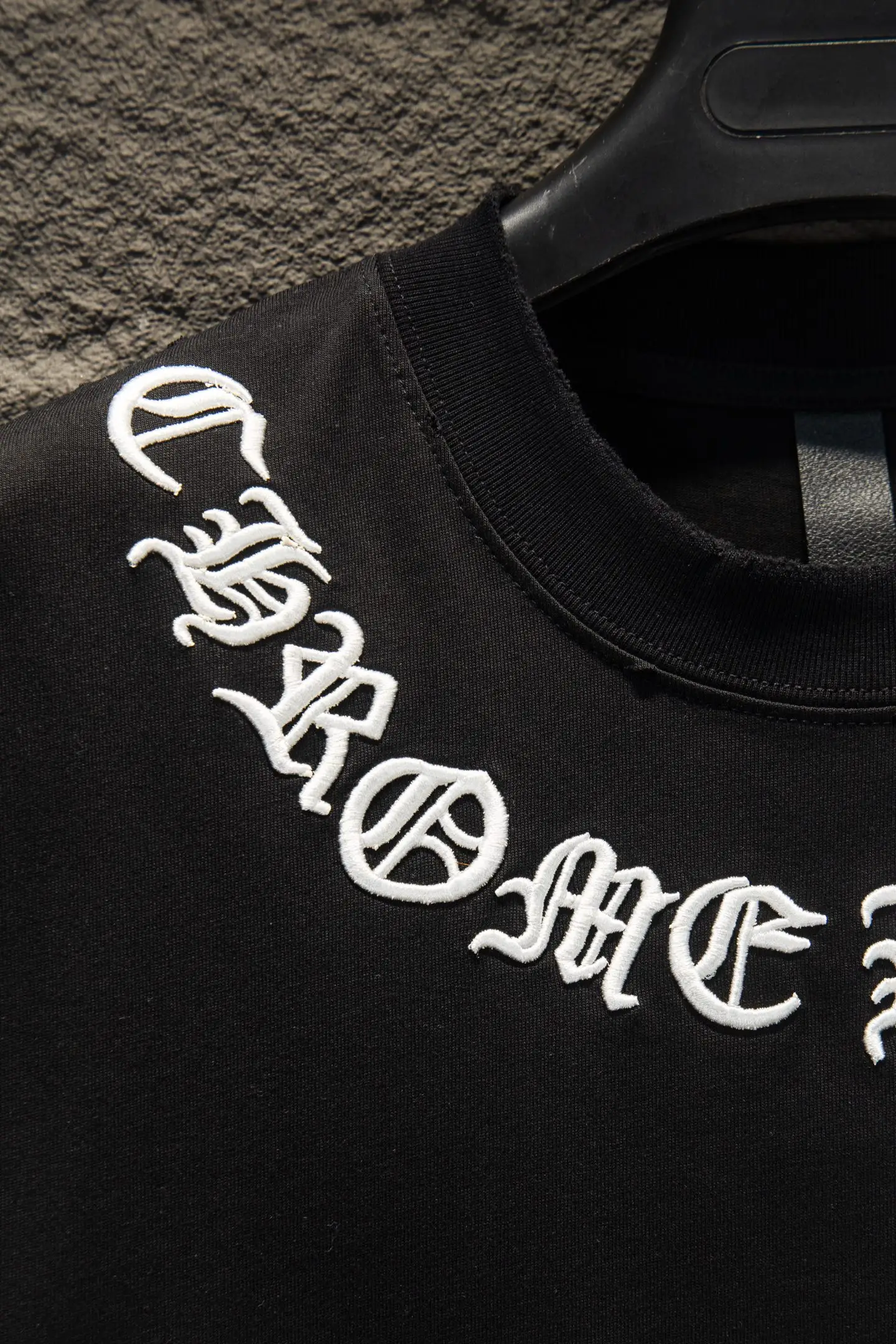 Embroidered Logo Oversized Cotton T-Shirt D12514951 — view 4