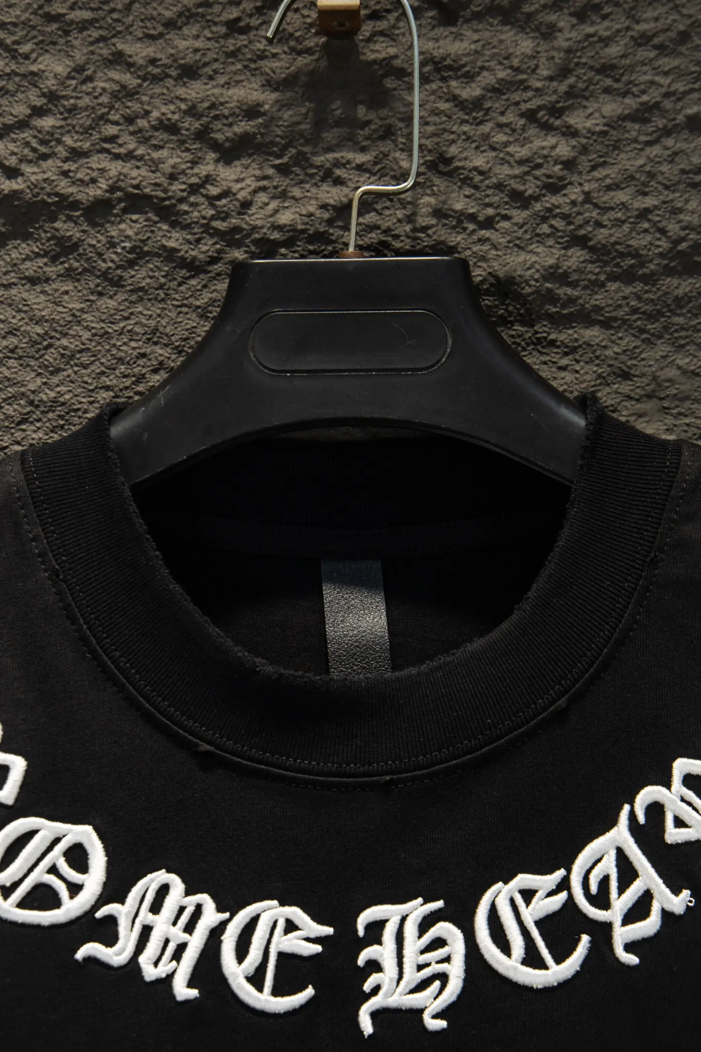 Embroidered Logo Oversized Cotton T-Shirt D12514951 — view 5