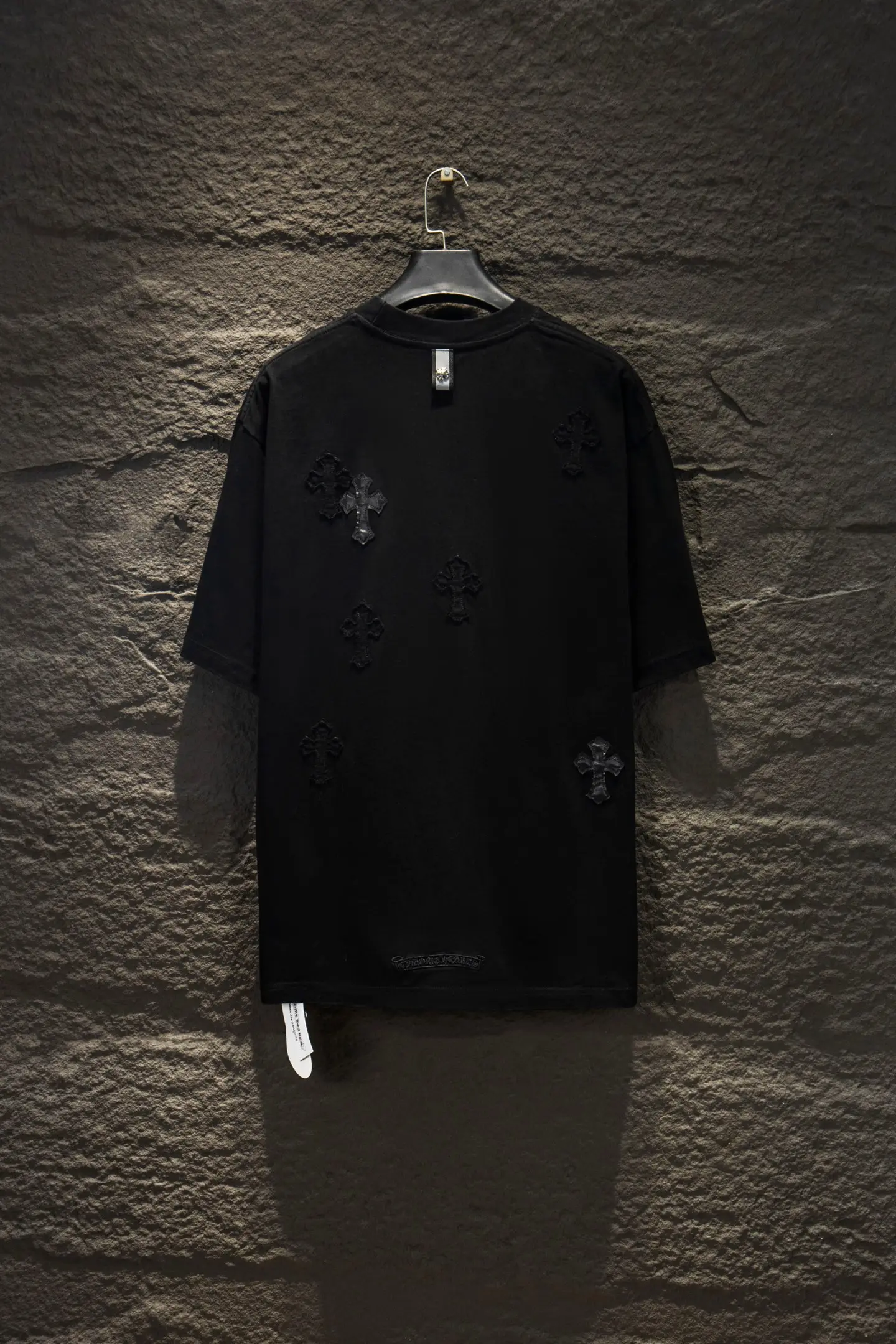 Oversized Appliqué Cotton T-Shirt D14514949 — view 2