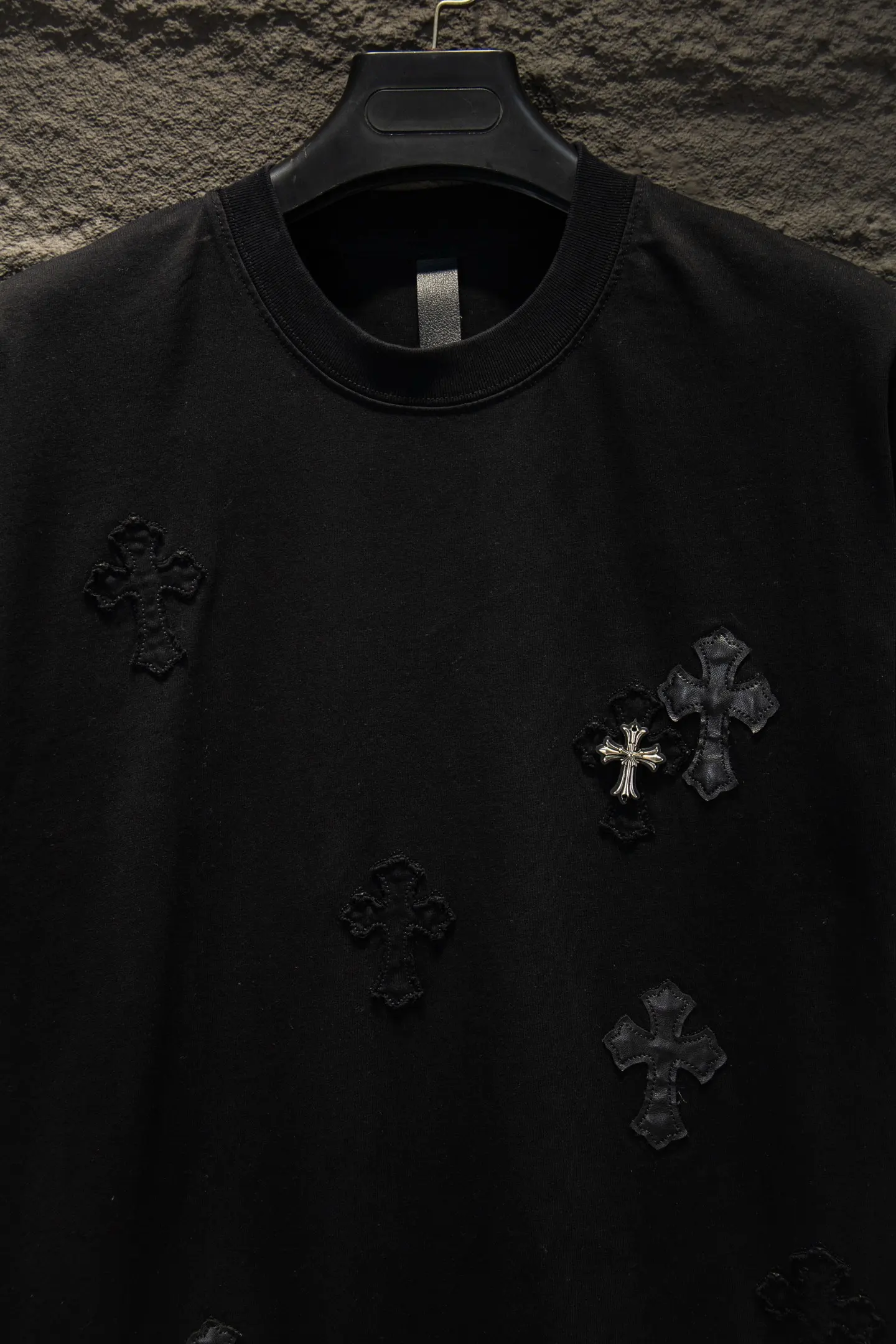 Oversized Appliqué Cotton T-Shirt D14514949 — view 4