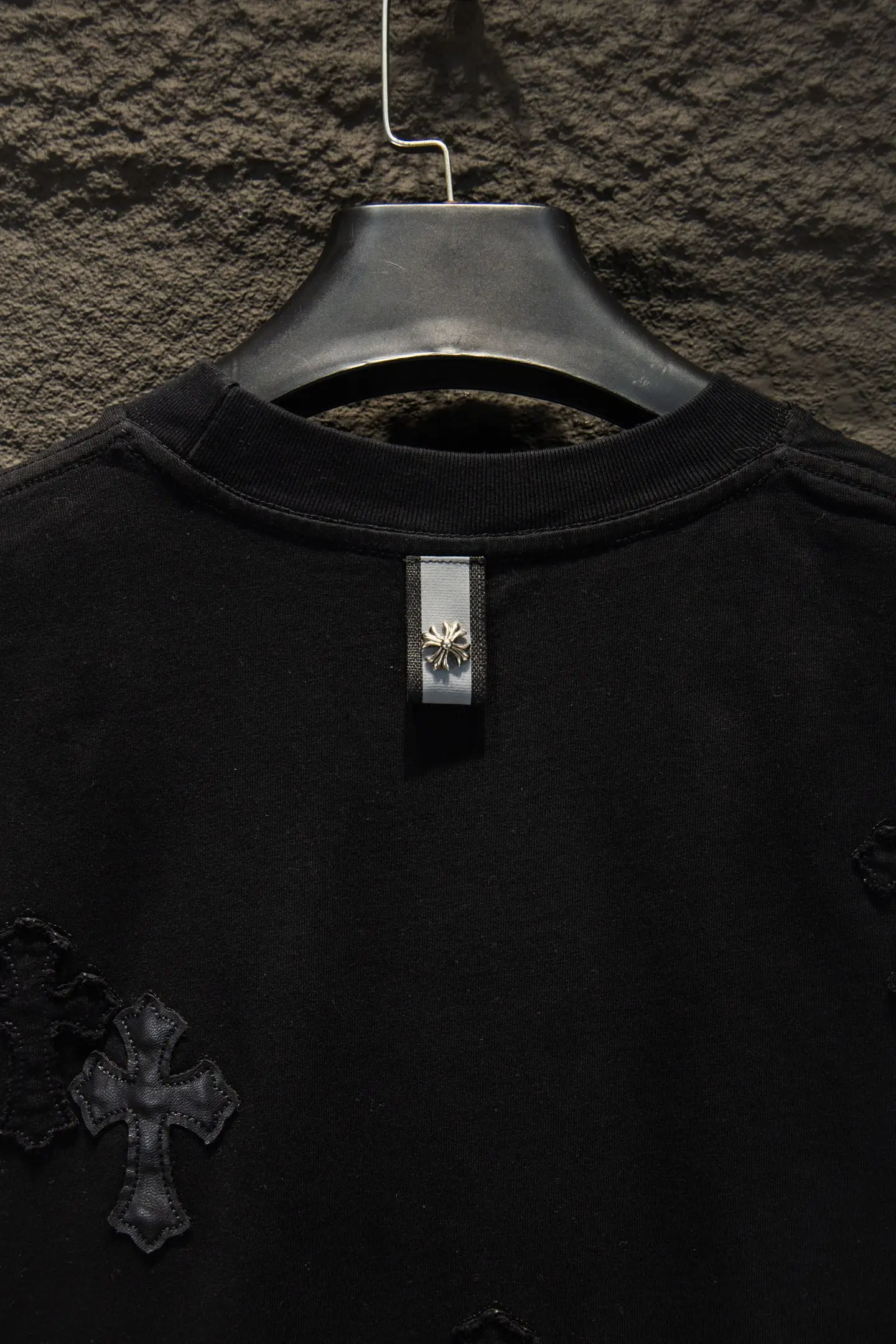 Oversized Appliqué Cotton T-Shirt D14514949 — view 6