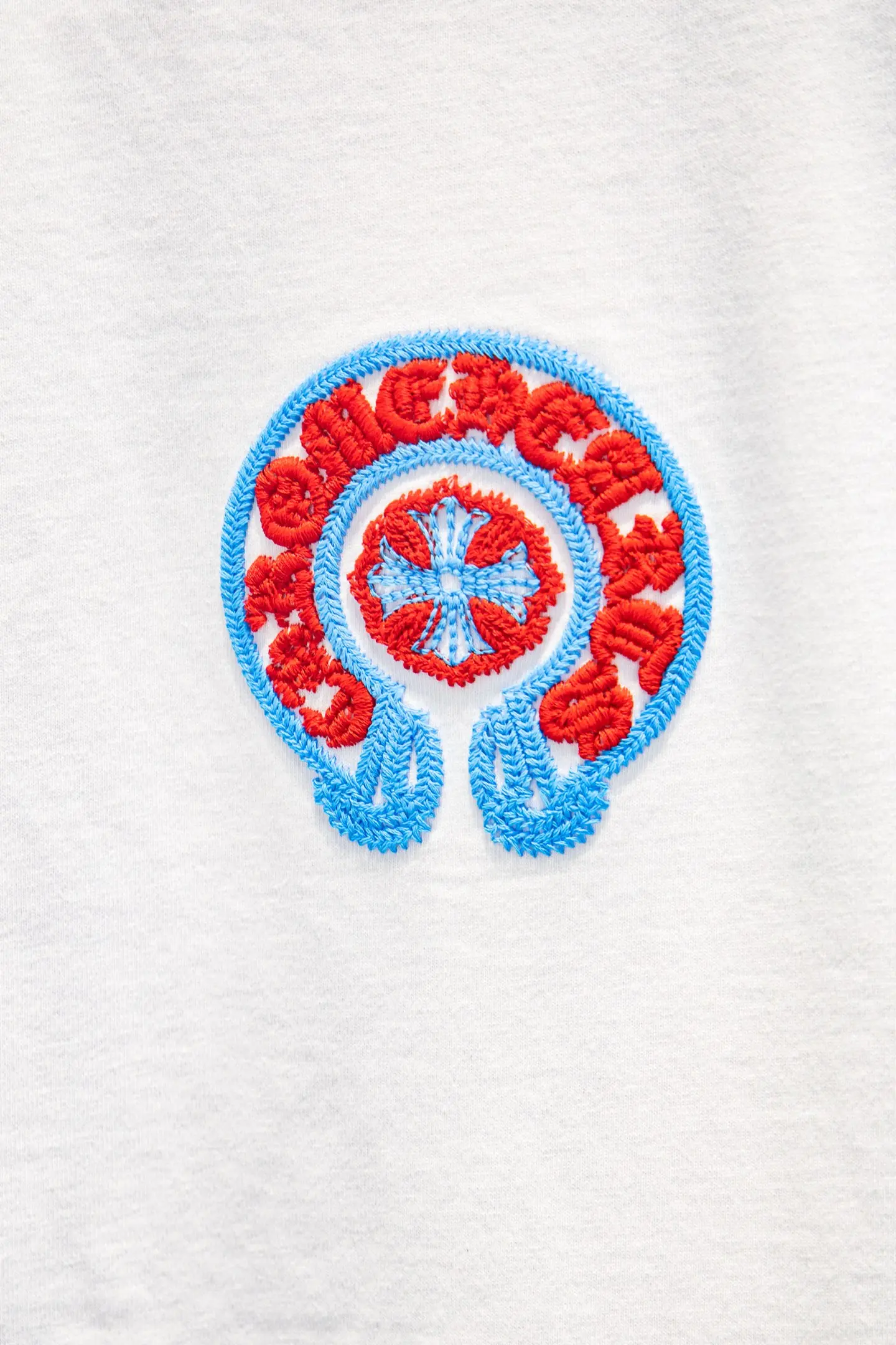 Embroidered Oversized Washed Cotton T-Shirt D13514946 — view 4