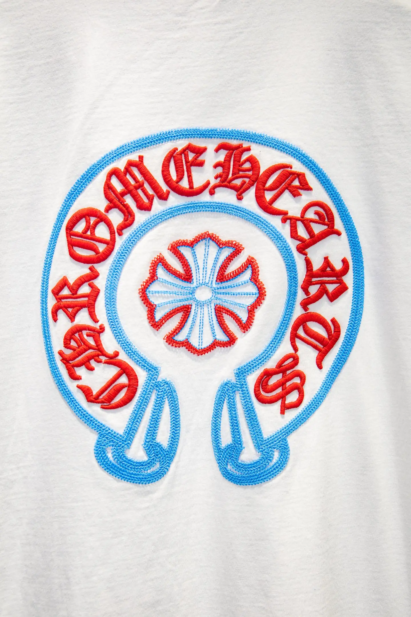 Embroidered Oversized Washed Cotton T-Shirt D13514946 — view 5