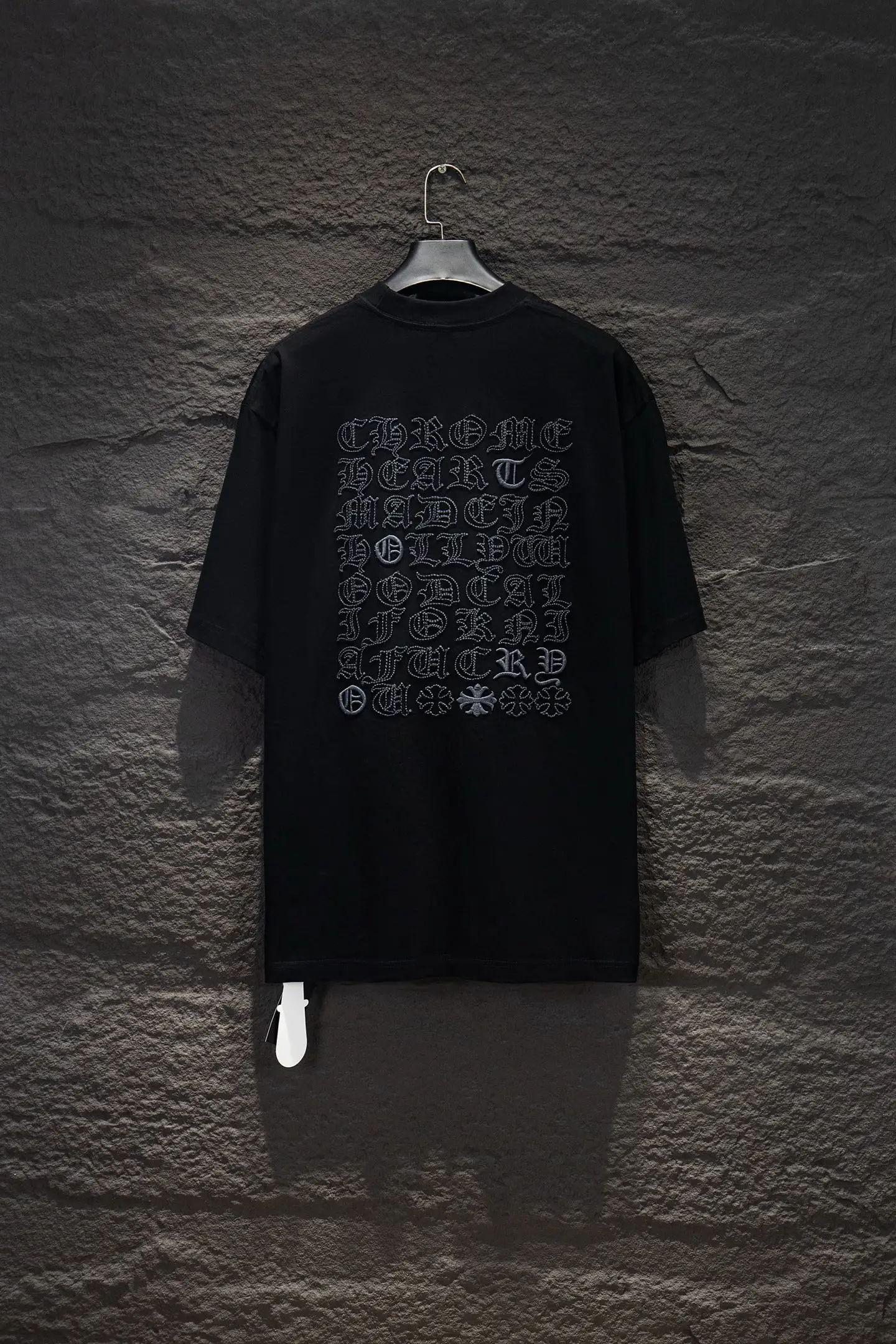 Embroidered Logo Oversized Cotton T-Shirt D13514943 — view 2