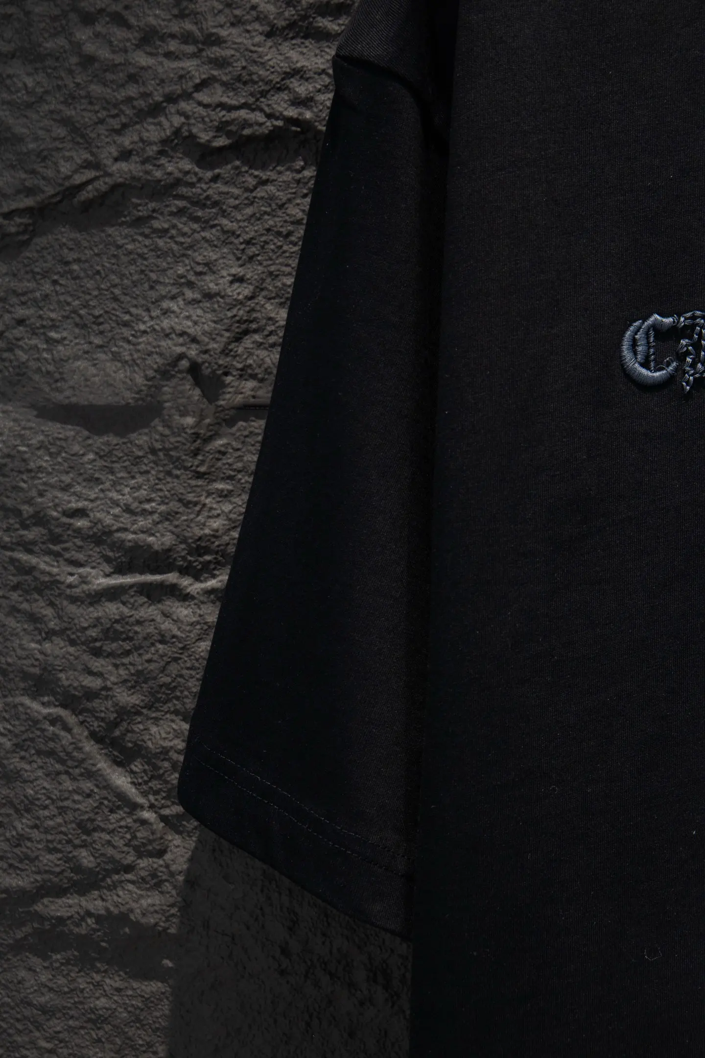 Embroidered Logo Oversized Cotton T-Shirt D13514943 — view 6