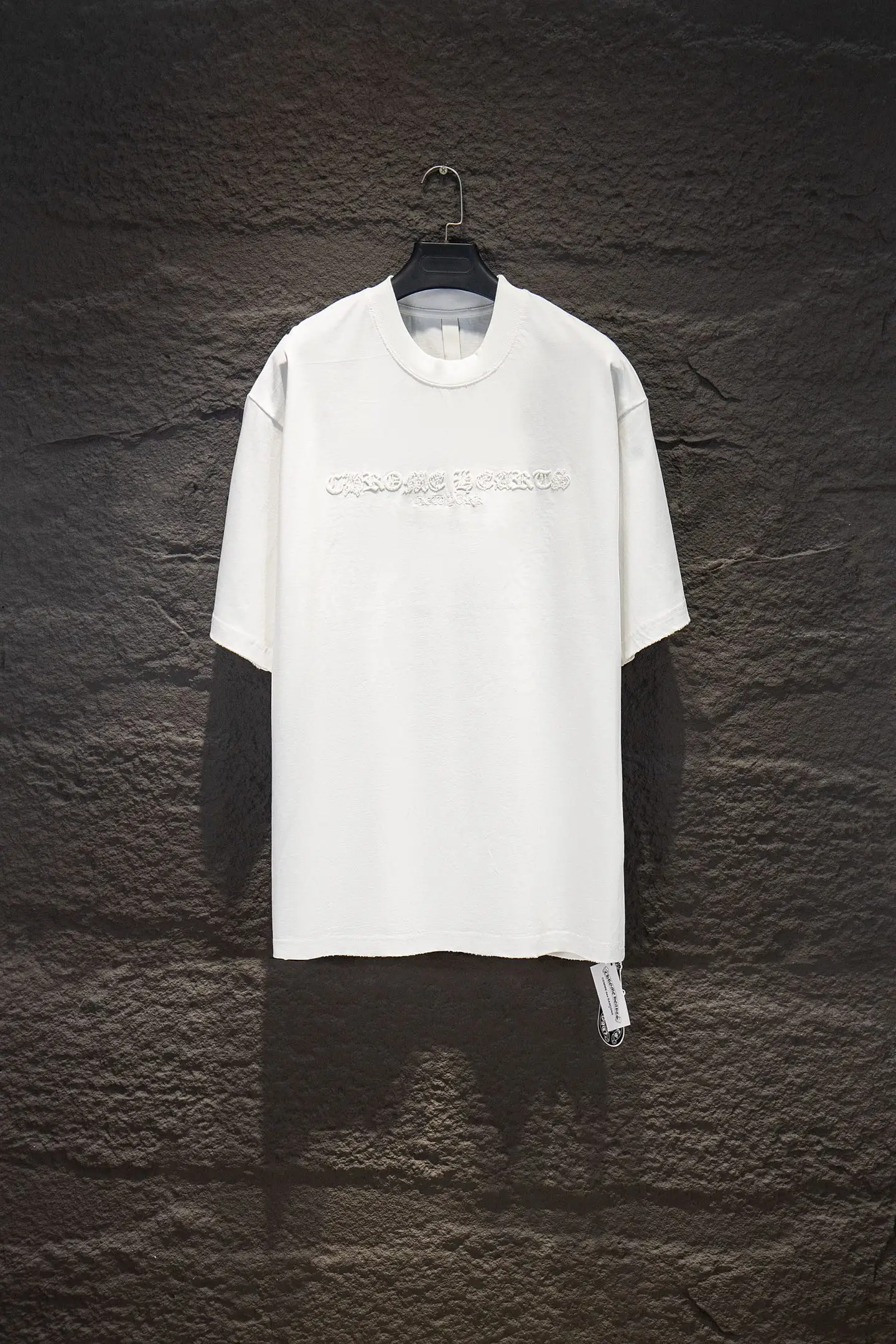 Embroidered Oversized Cotton T-Shirt D13514942