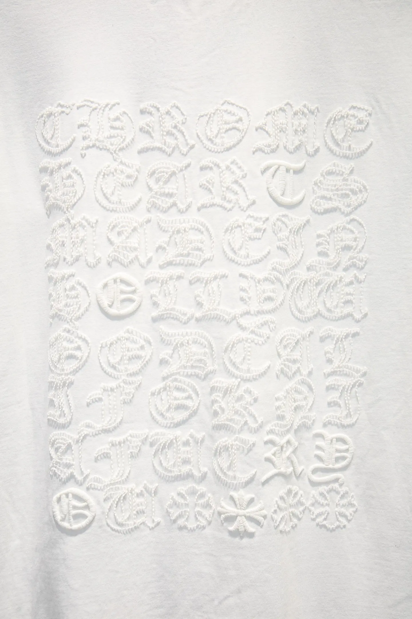 Embroidered Oversized Cotton T-Shirt D13514942 — view 5