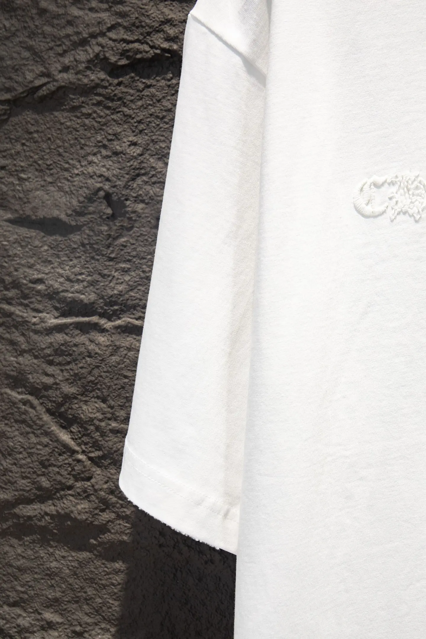 Embroidered Oversized Cotton T-Shirt D13514942 — view 6
