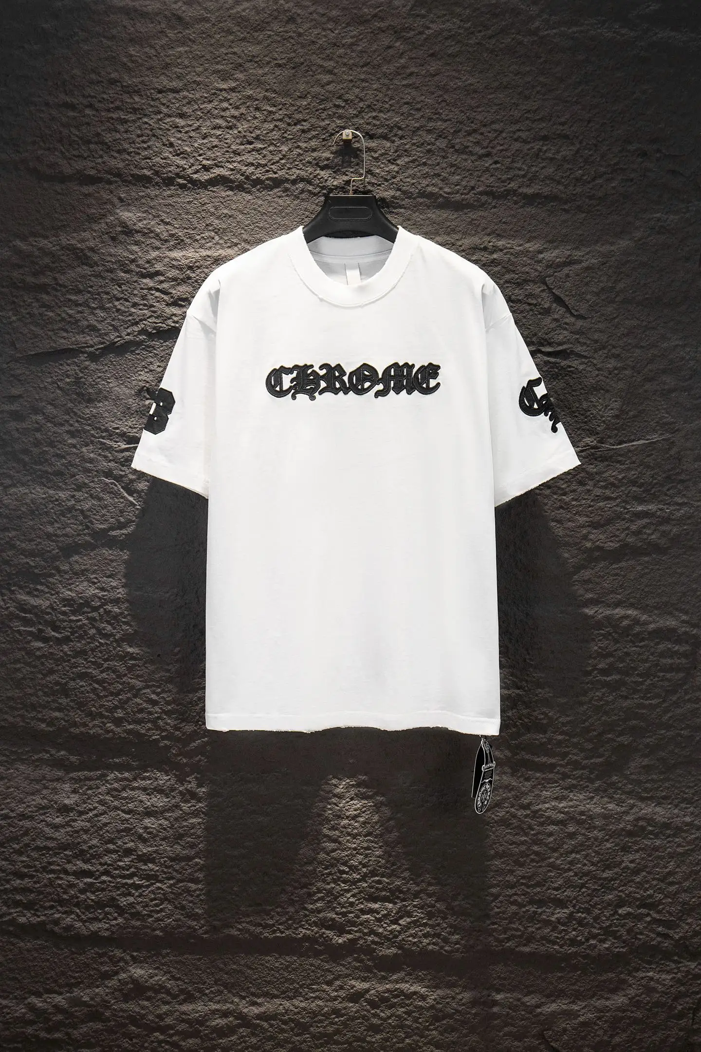 Logo Embroidered Oversized Cotton T-Shirt D13514940