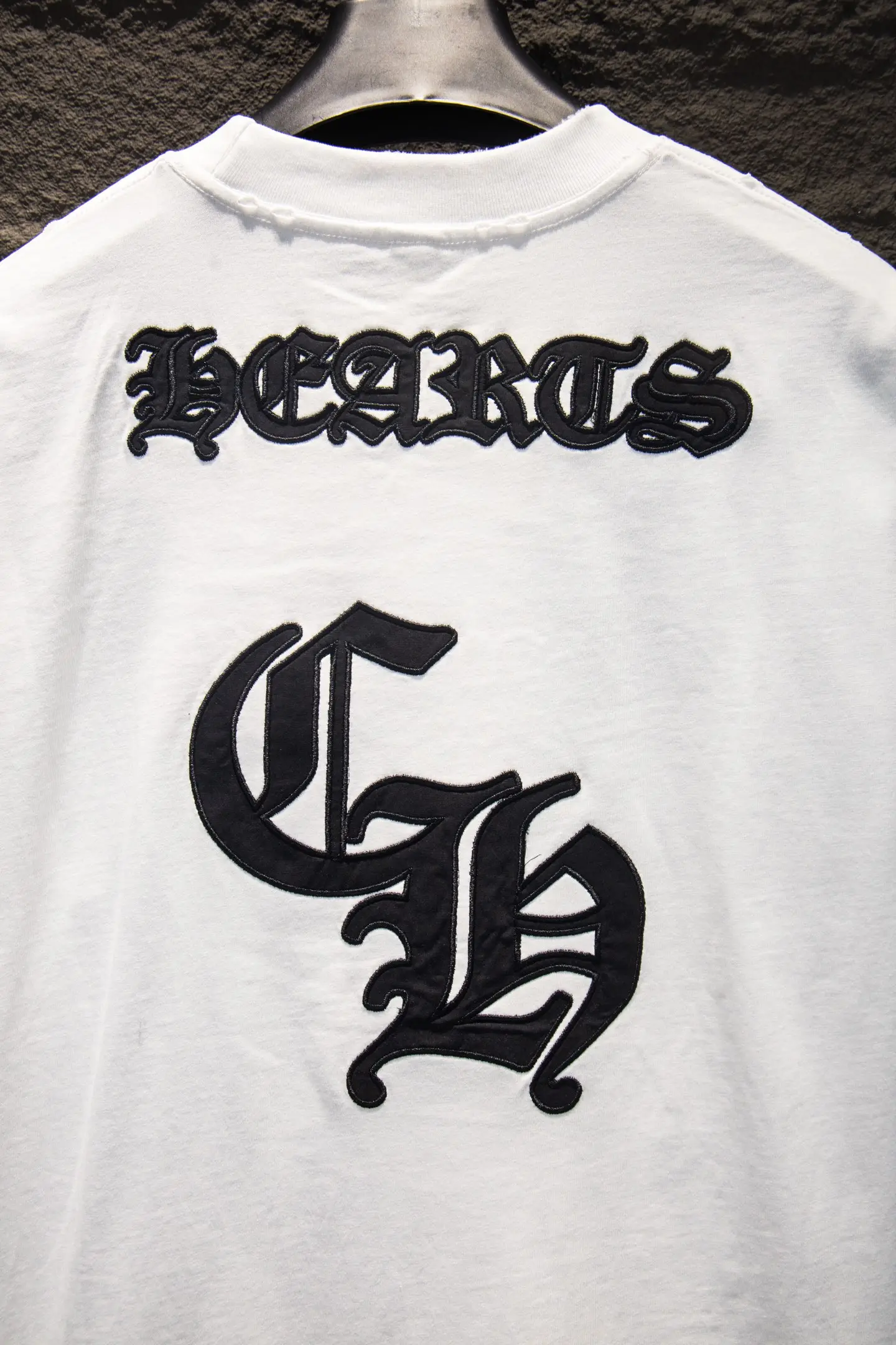 Logo Embroidered Oversized Cotton T-Shirt D13514940 — view 5