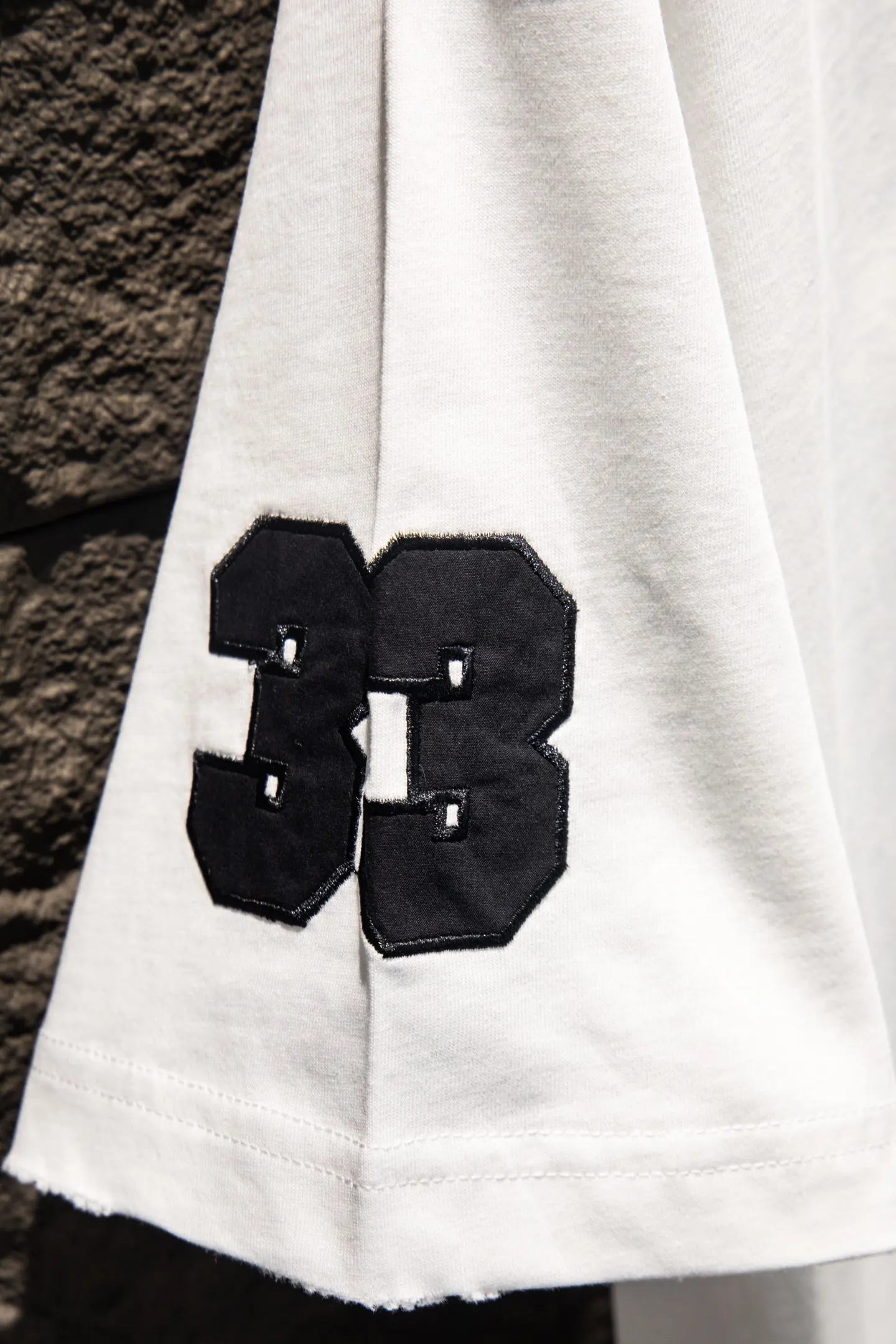 Logo Embroidered Oversized Cotton T-Shirt D13514940 — view 7