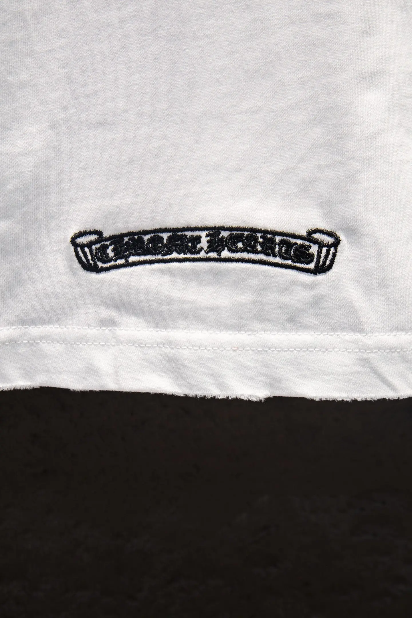 Logo Embroidered Oversized Cotton T-Shirt D13514940 — view 8