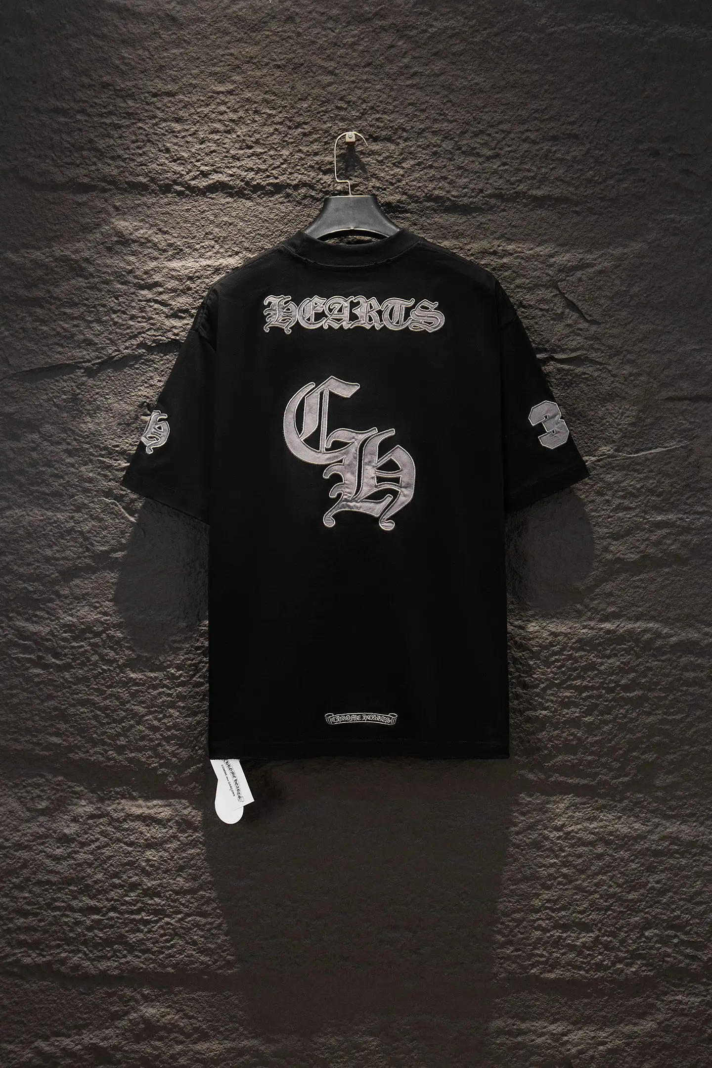 Embroidered Logo Oversized Cotton T-Shirt D13514941 — view 2