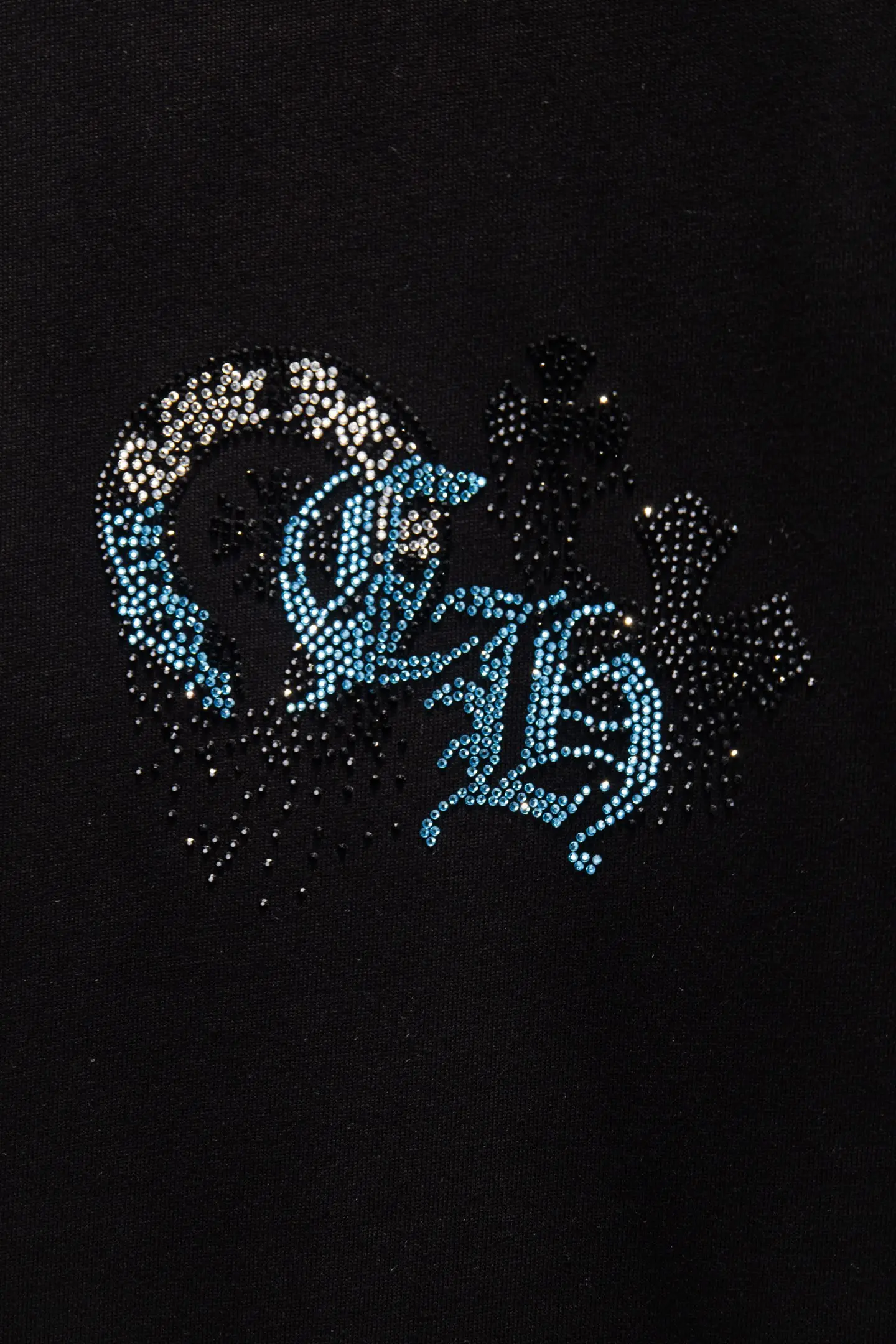 Rhinestone Embellished Oversized T-Shirt D12914939 — view 4
