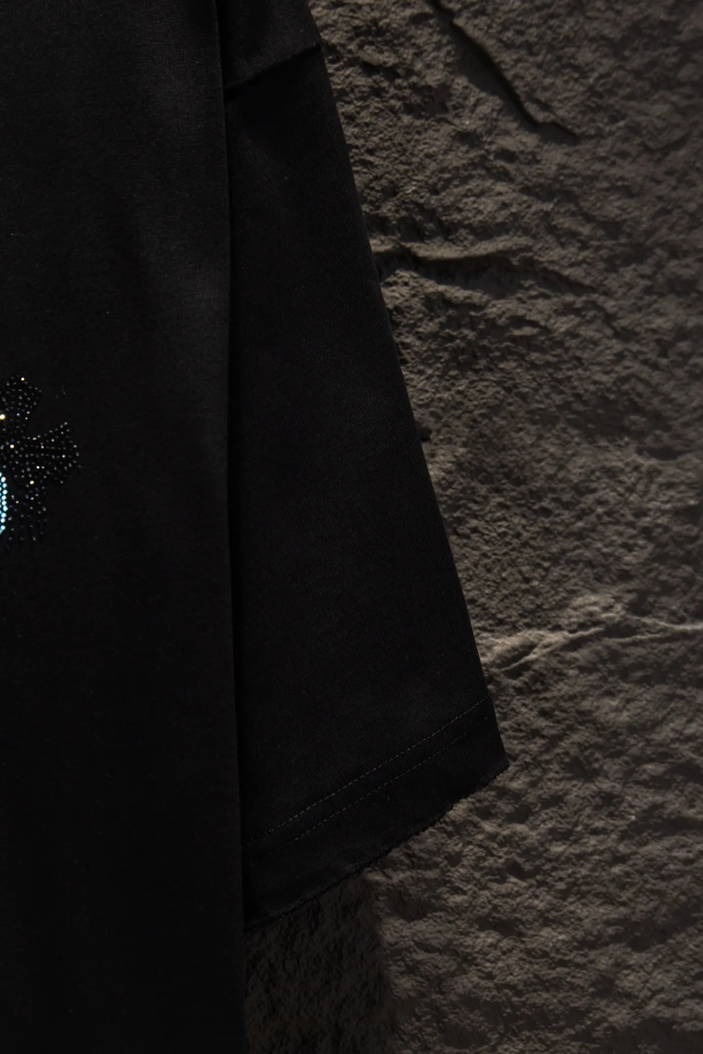 Rhinestone Embellished Oversized T-Shirt D12914939 — view 7