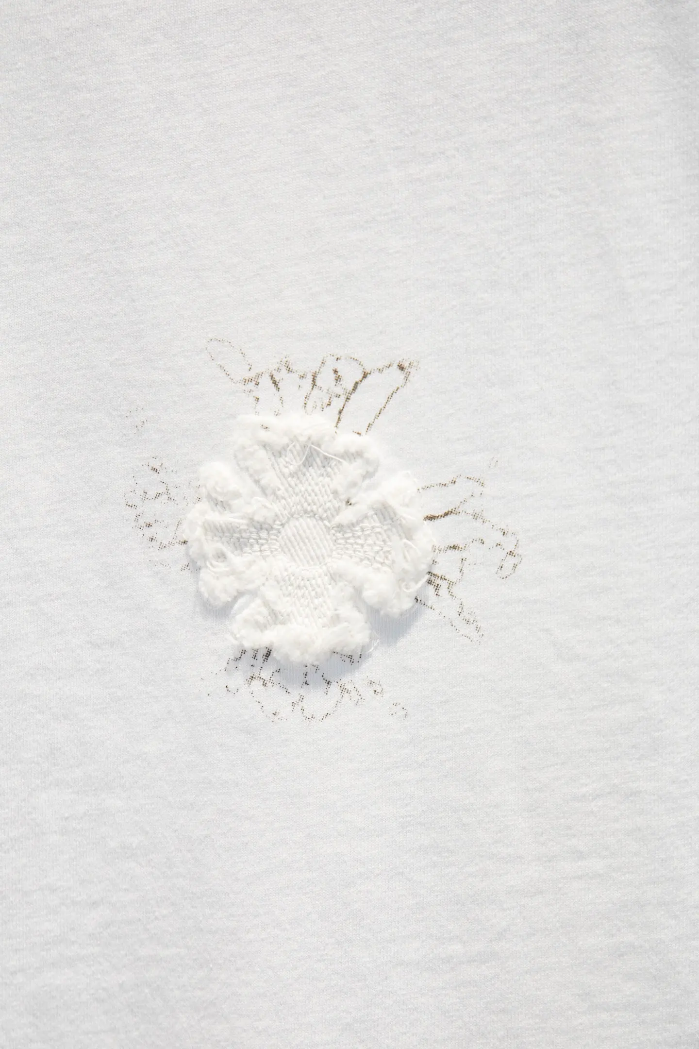 Oversized Embroidered Cotton T-Shirt D12914936 — view 4