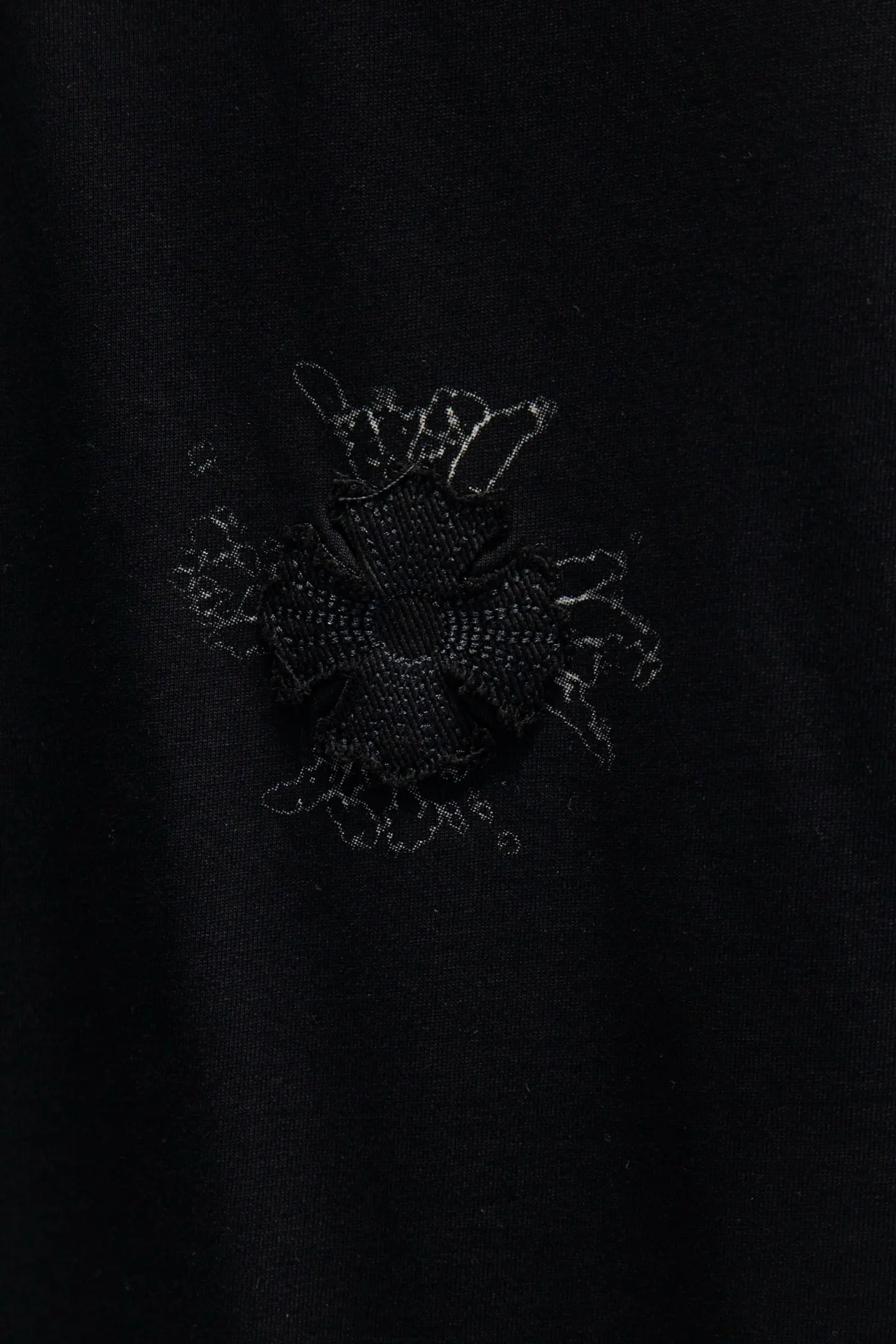 Oversized Embroidered Cotton T-Shirt D12914937 — view 4