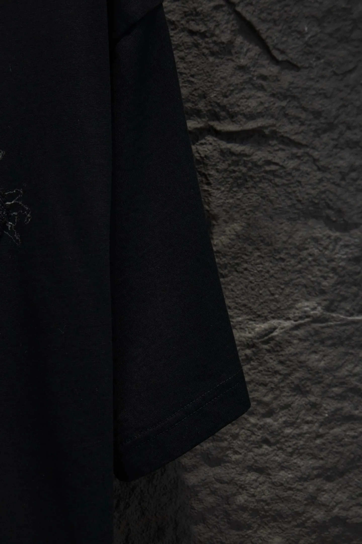 Oversized Embroidered Cotton T-Shirt D12914937 — view 7