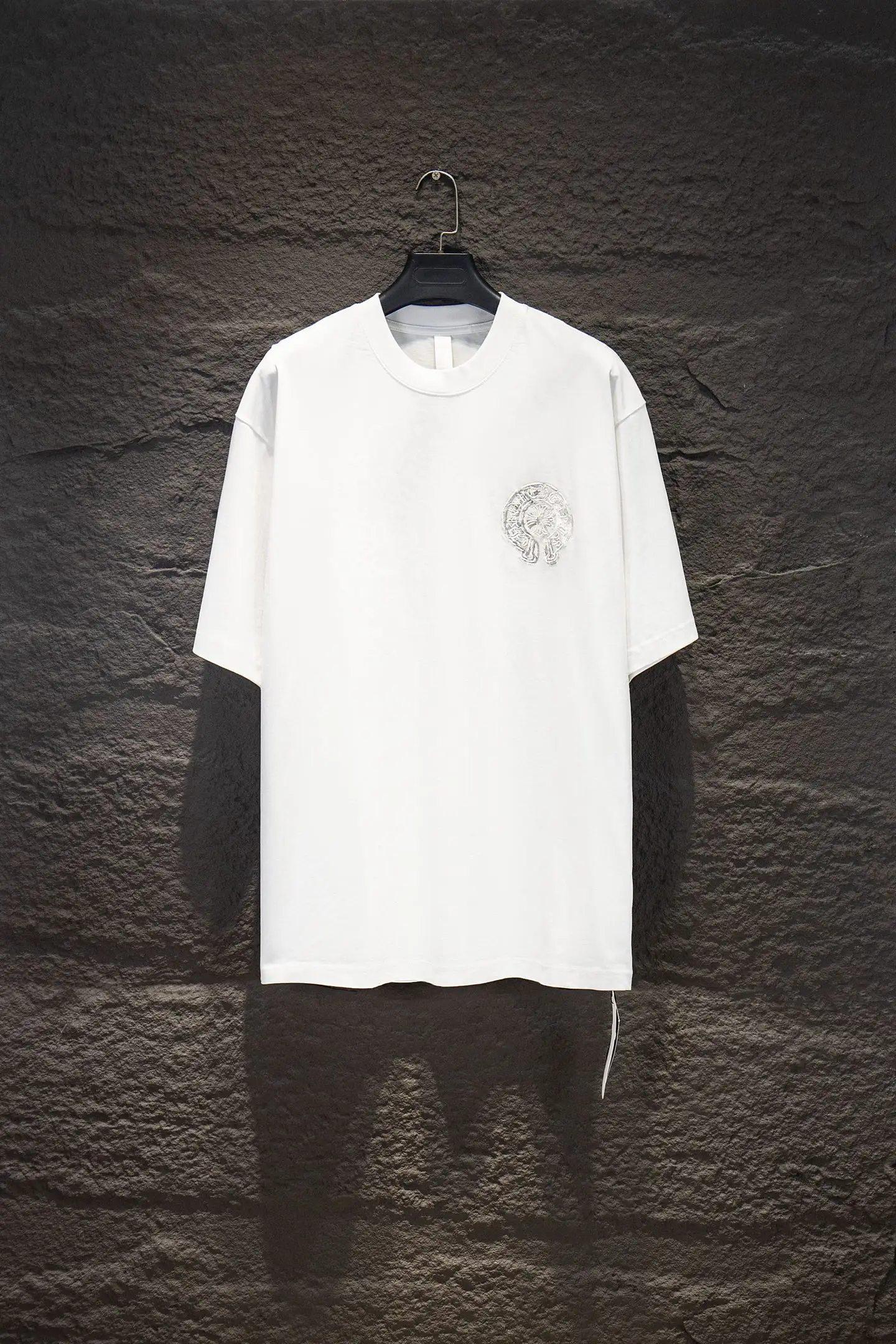 Embroidered Oversized Cotton T-Shirt D13514934