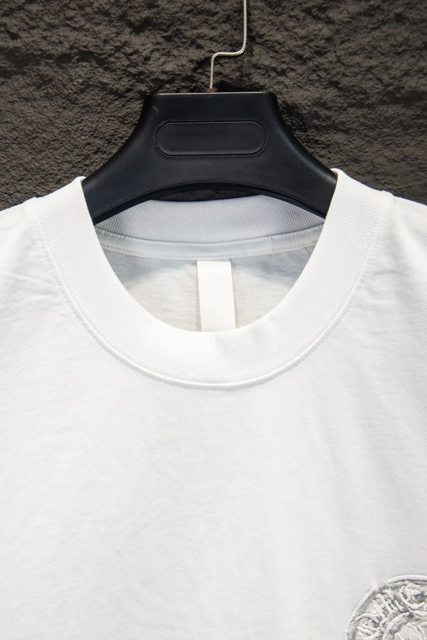 Embroidered Oversized Cotton T-Shirt D13514934 — view 3