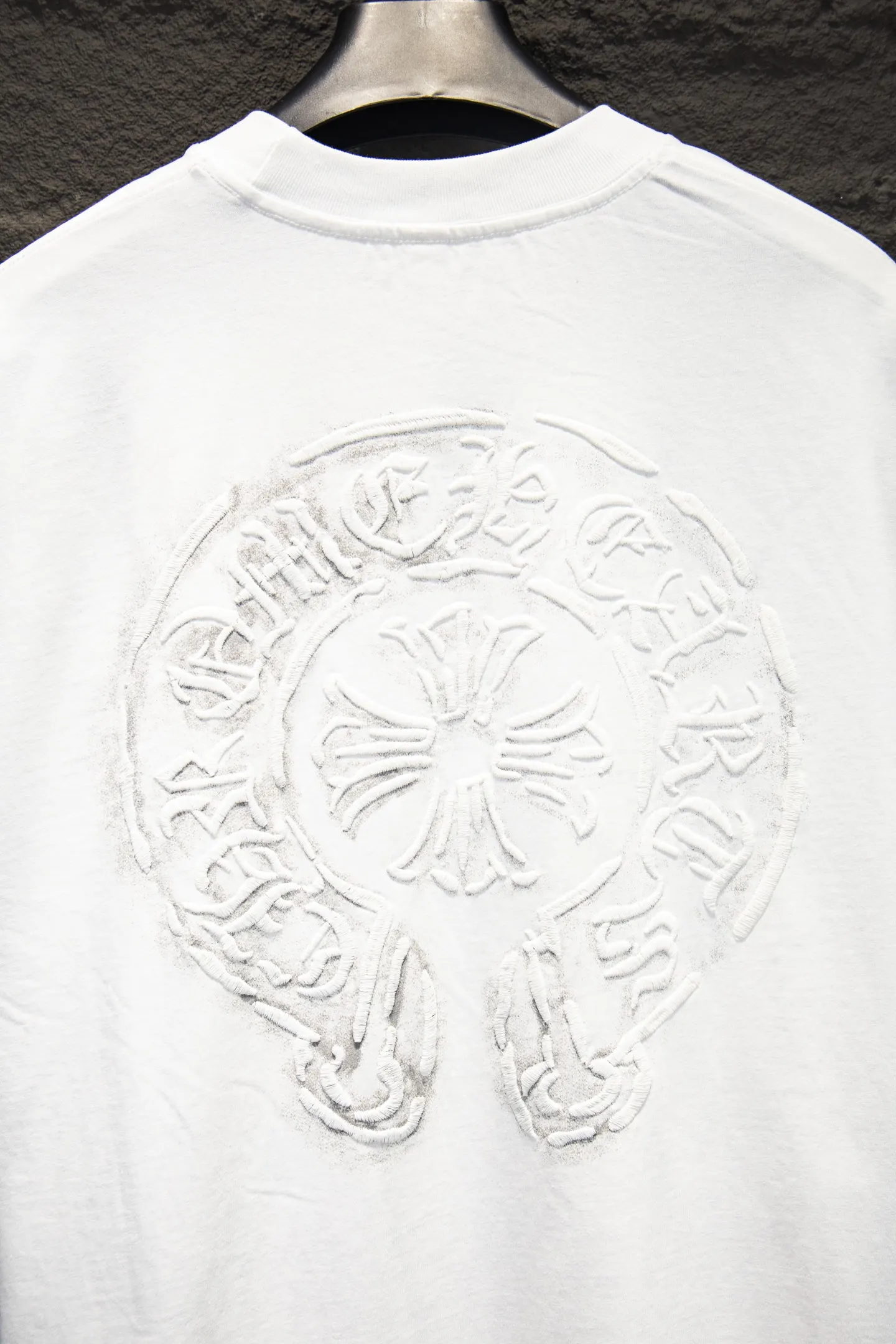 Embroidered Oversized Cotton T-Shirt D13514934 — view 5