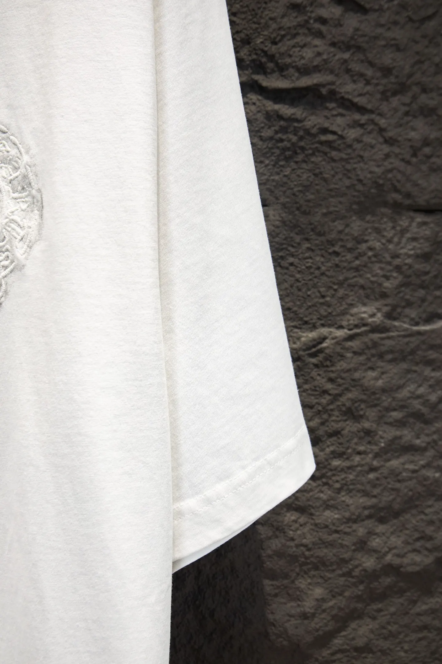 Embroidered Oversized Cotton T-Shirt D13514934 — view 6