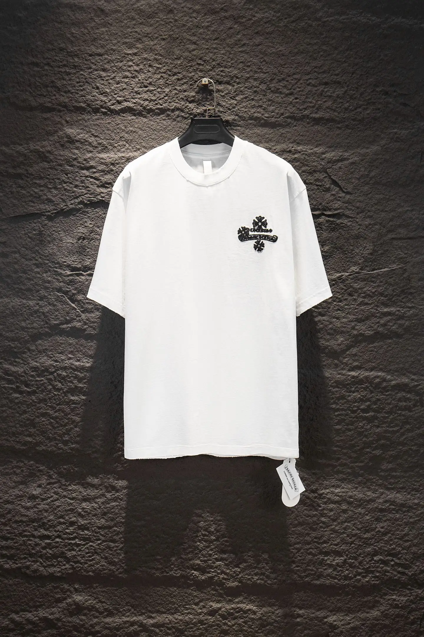 Embroidered Logo Oversized Cotton T-Shirt D14514930