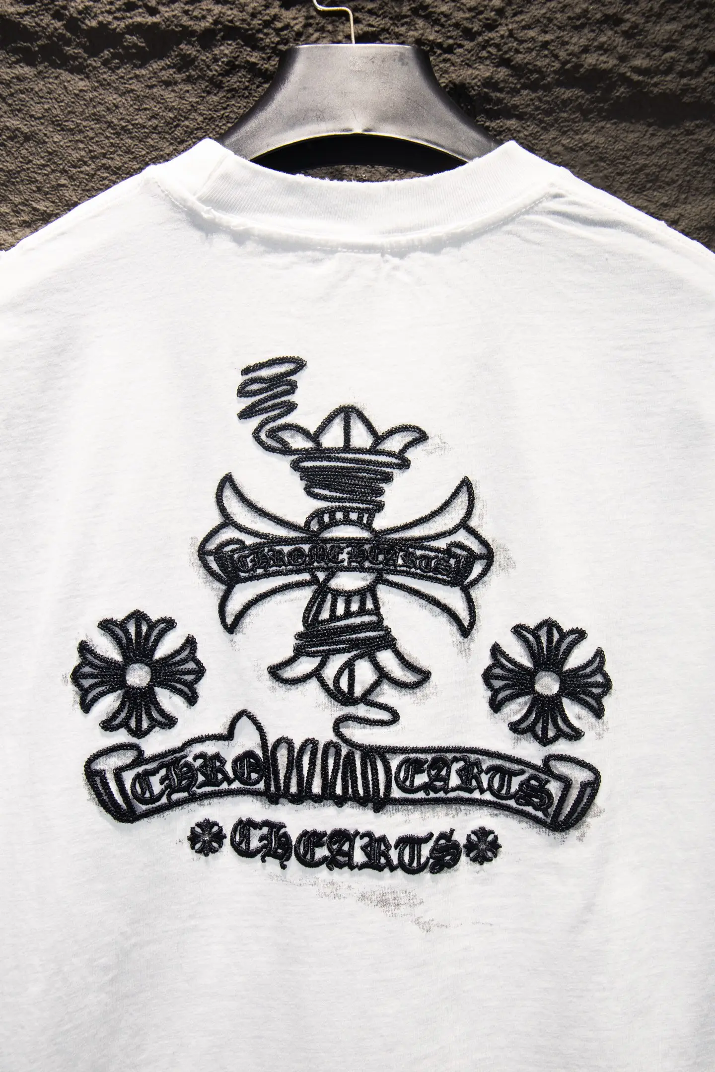 Embroidered Logo Oversized Cotton T-Shirt D14514930 — view 6