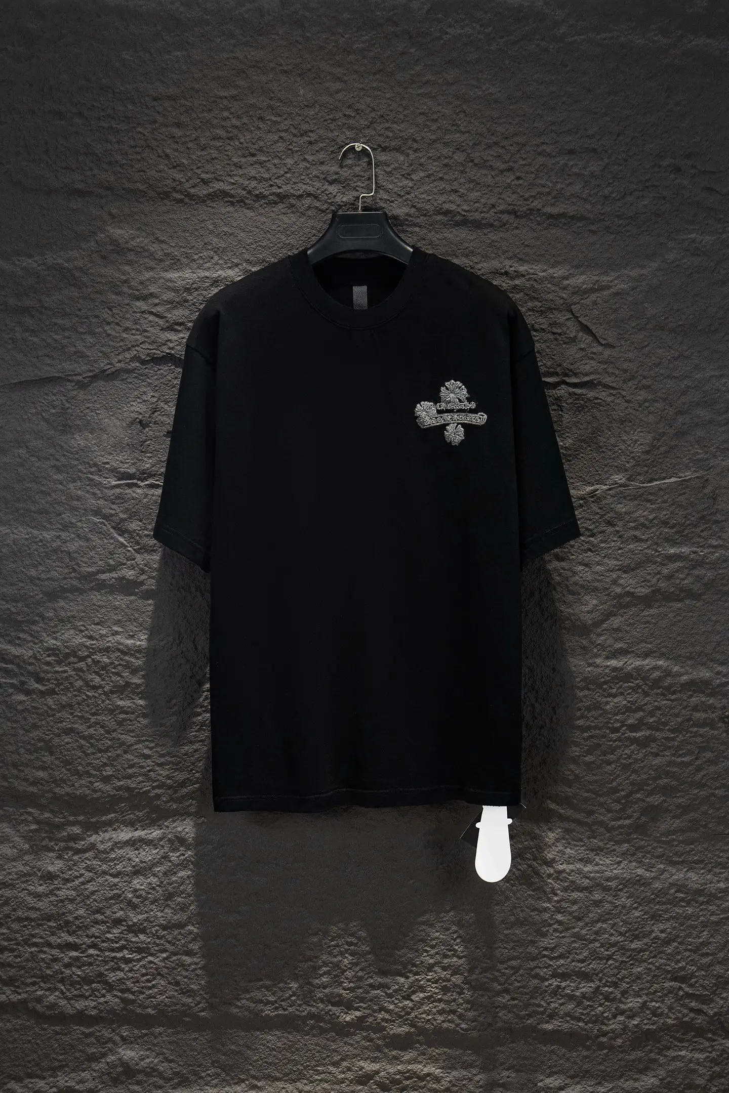 Embroidered Logo Oversized Cotton T-Shirt D14514931