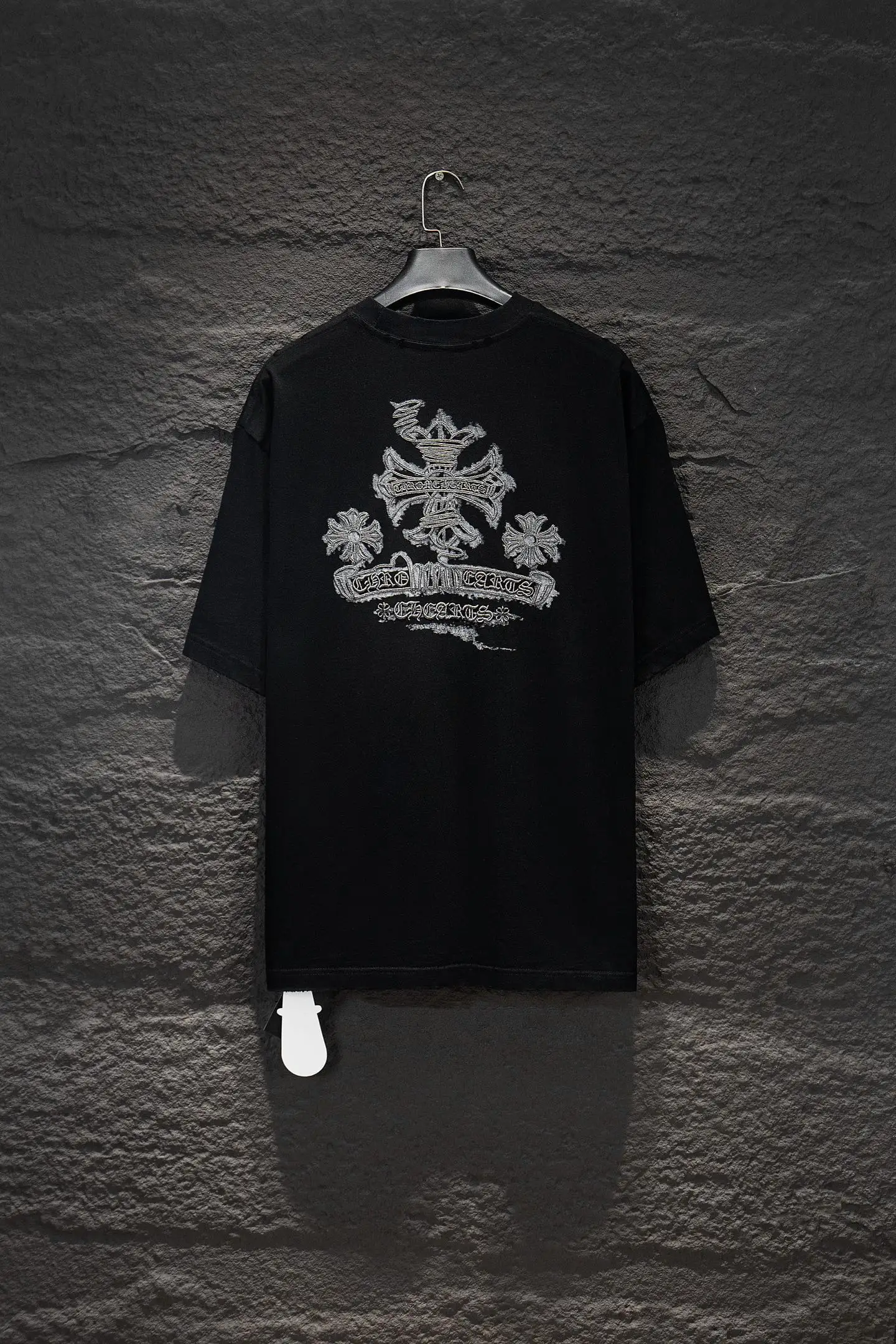 Embroidered Logo Oversized Cotton T-Shirt D14514931 — view 2