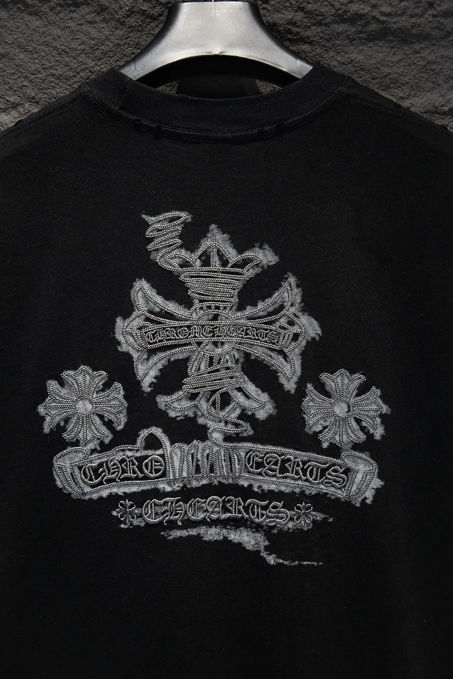 Embroidered Logo Oversized Cotton T-Shirt D14514931 — view 4