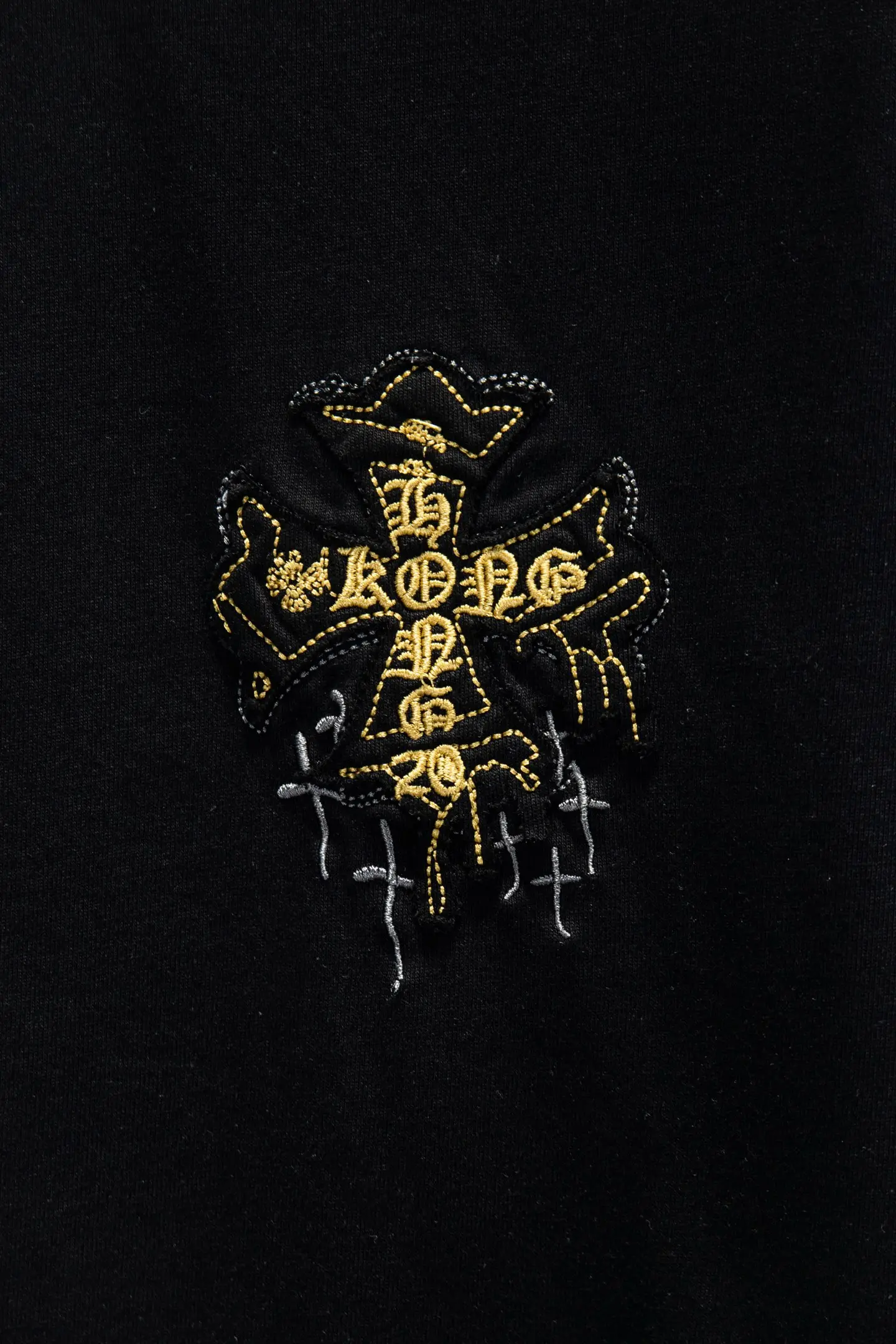 Embroidered Oversized Distressed T-Shirt D14514929 — view 4