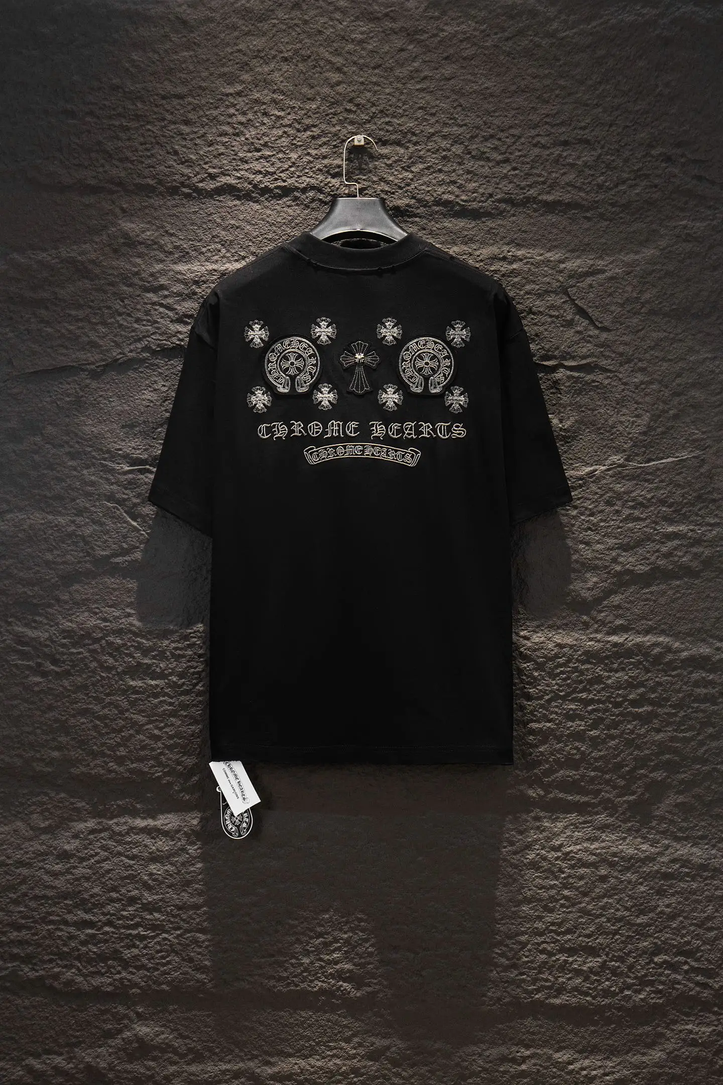 Embroidered Oversized Cotton T-Shirt D14514926 — view 2