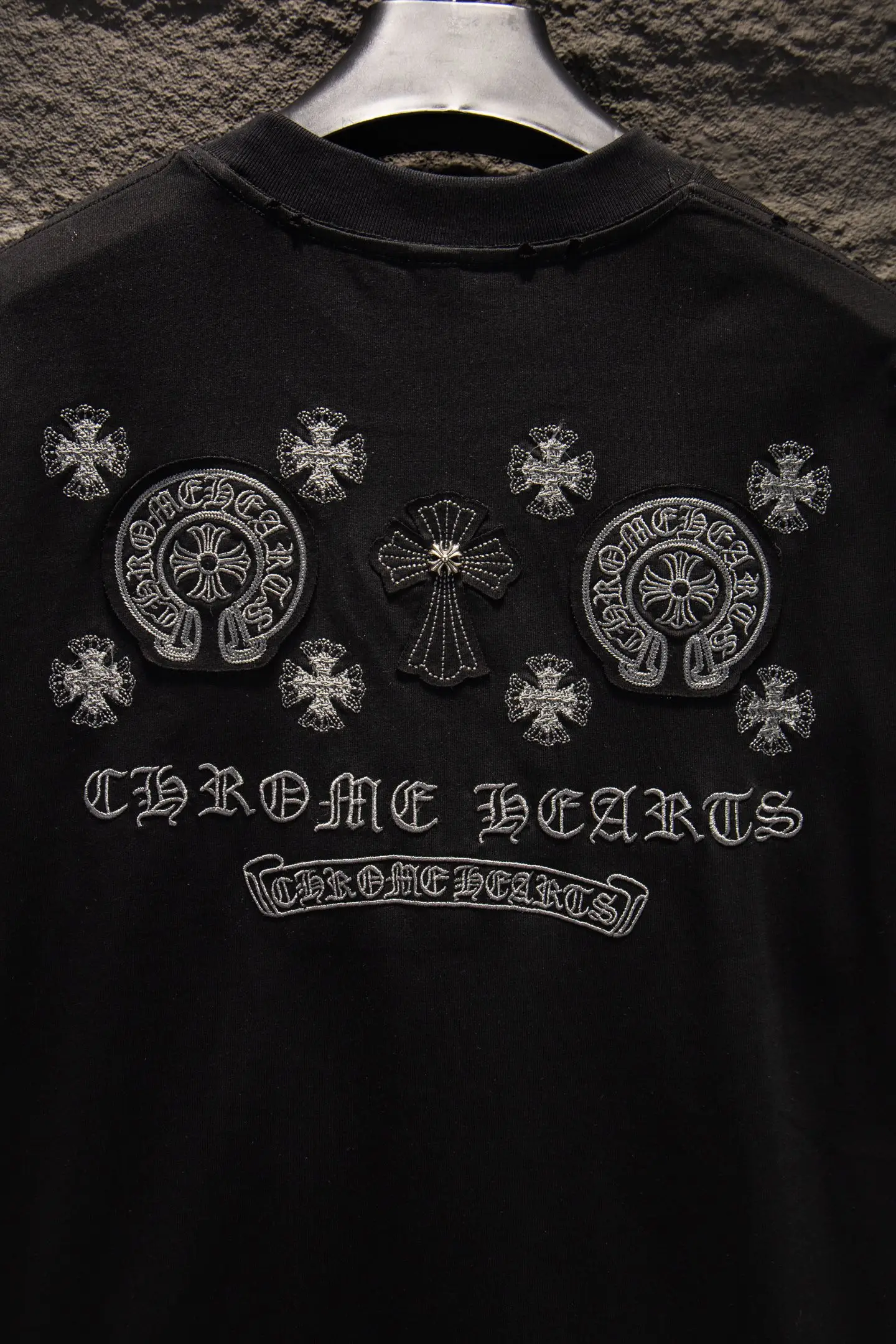 Embroidered Oversized Cotton T-Shirt D14514926 — view 5