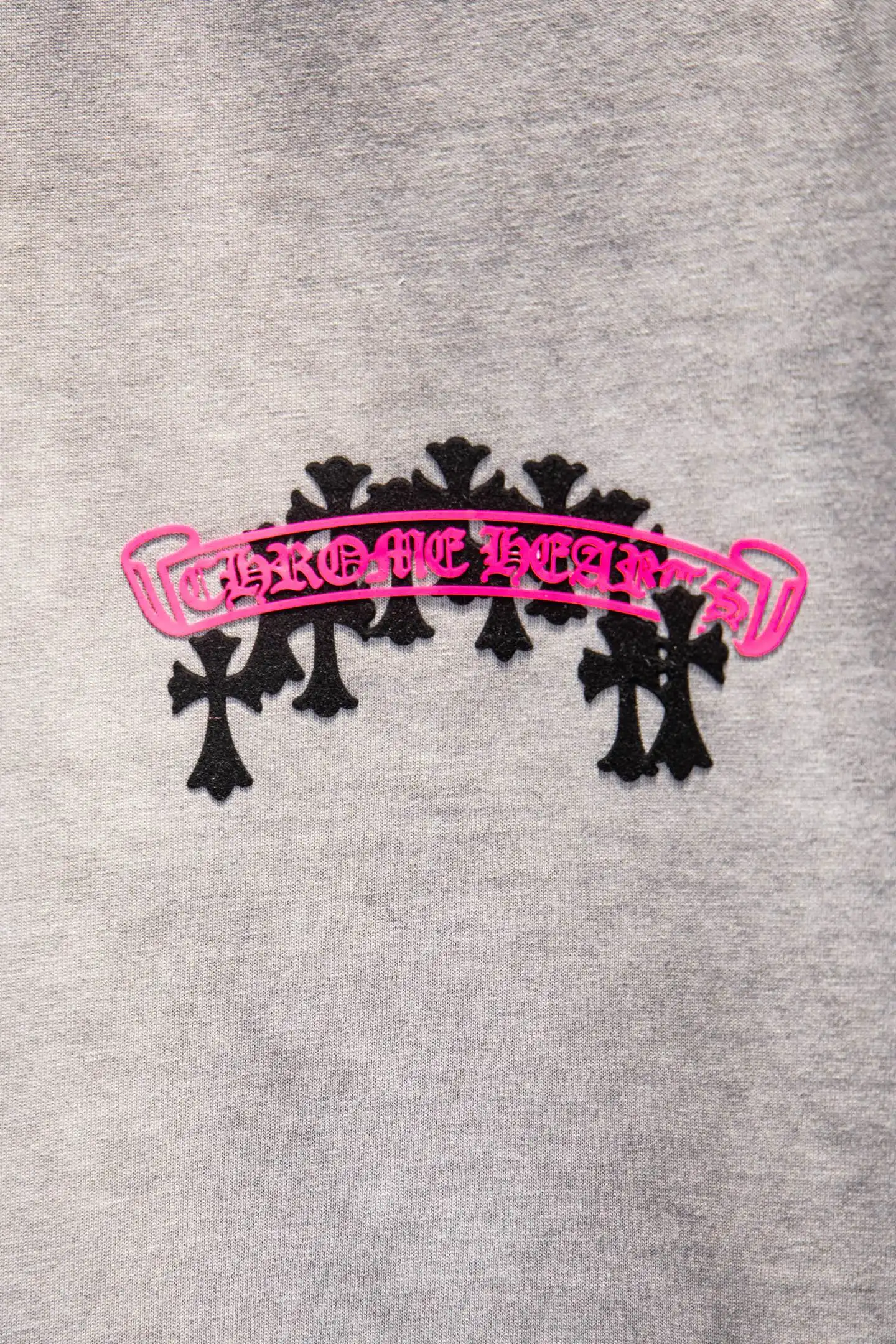 Logo-Flocked Acid-Wash Oversized T-Shirt D13515090 — view 4