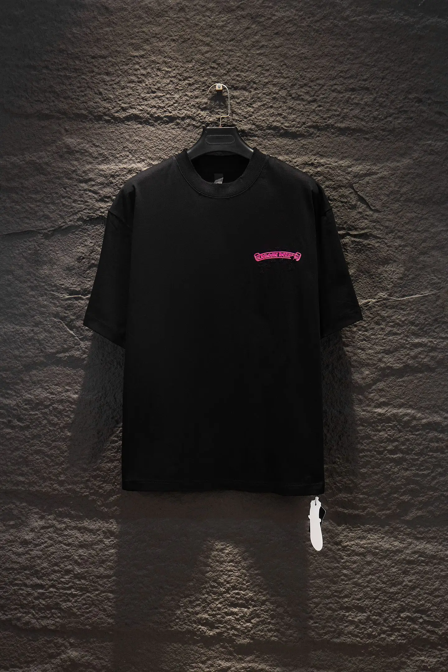 Logo-Flocked Oversized Cotton T-Shirt D13515091