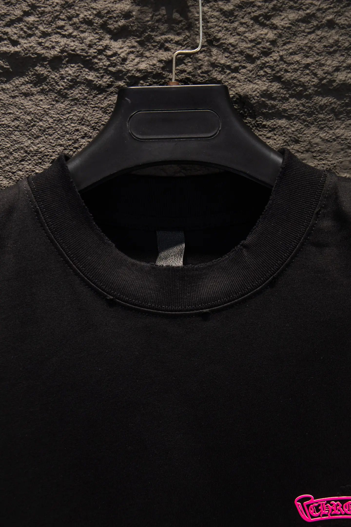 Logo-Flocked Oversized Cotton T-Shirt D13515091 — view 3