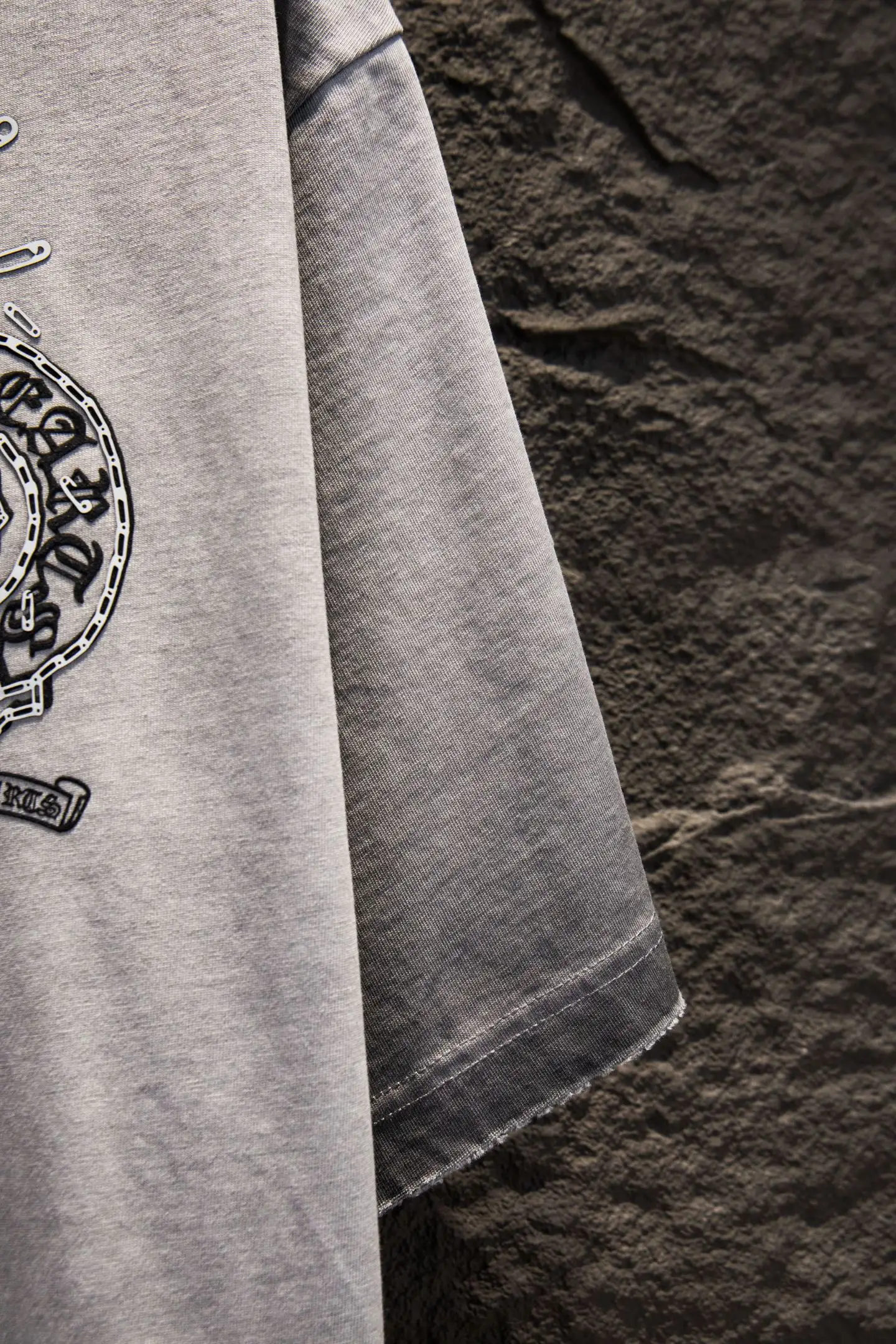 Oversized Faded Logo Cotton T-Shirt D14515086 — view 6