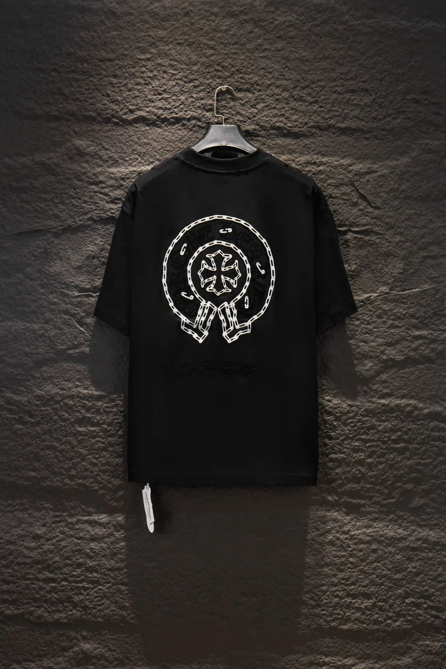 Oversized Flocked Silicone Logo T-Shirt D14515087 — view 2