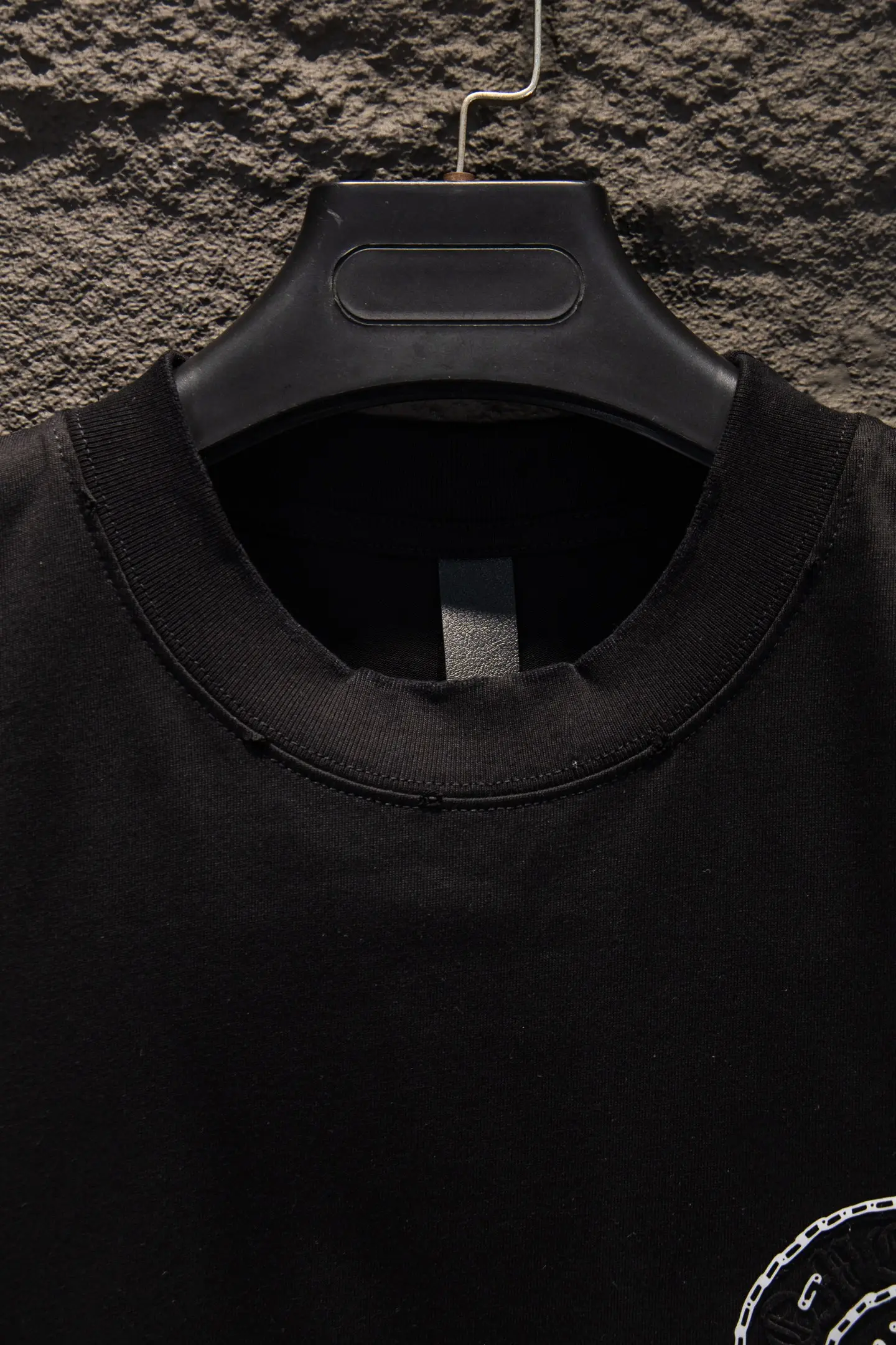 Oversized Flocked Silicone Logo T-Shirt D14515087 — view 3